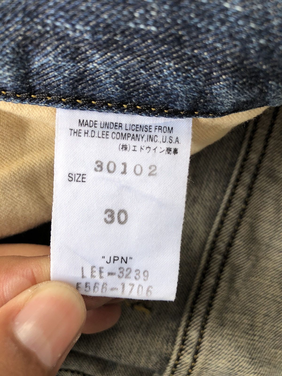 If Six Was Nine Japanese Lee Flared Jeans Distressed Jeans Size US 30 / EU 46 - 18 Thumbnail