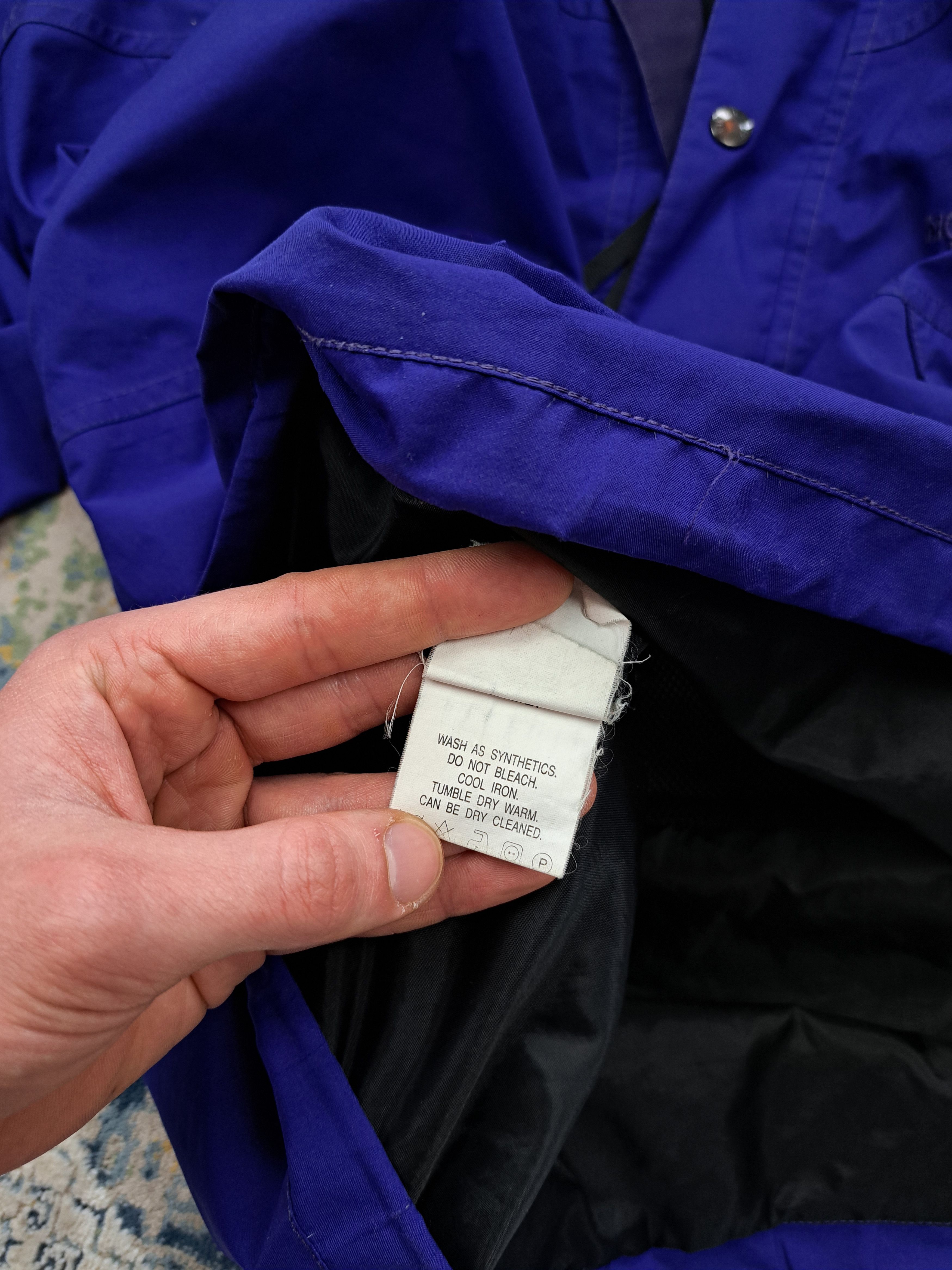 The North Face 💜 VTG 90s TNF Goretex Purple Anorak Gorpcore Outdoor Size US L / EU 52-54 / 3 - 12 Thumbnail
