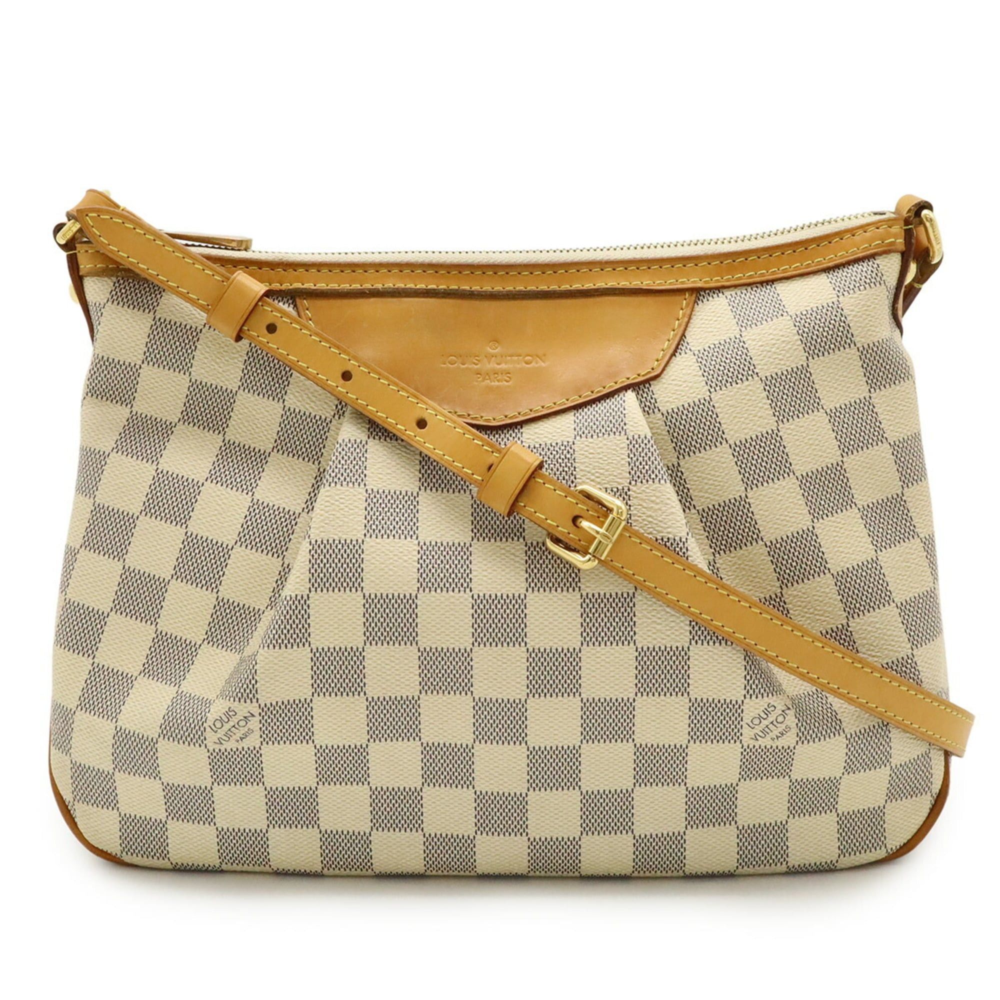 LOUIS VUITTON Damier Azur Syracuse PM Shoulder Bag N41113