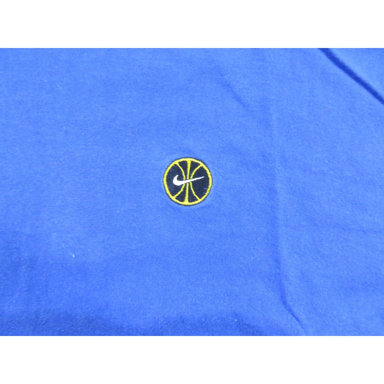 Nike Nike Small Swoosh Blue T-shirt Sz XL 1990s Size US XL / EU 56 / 4 - 4 Thumbnail