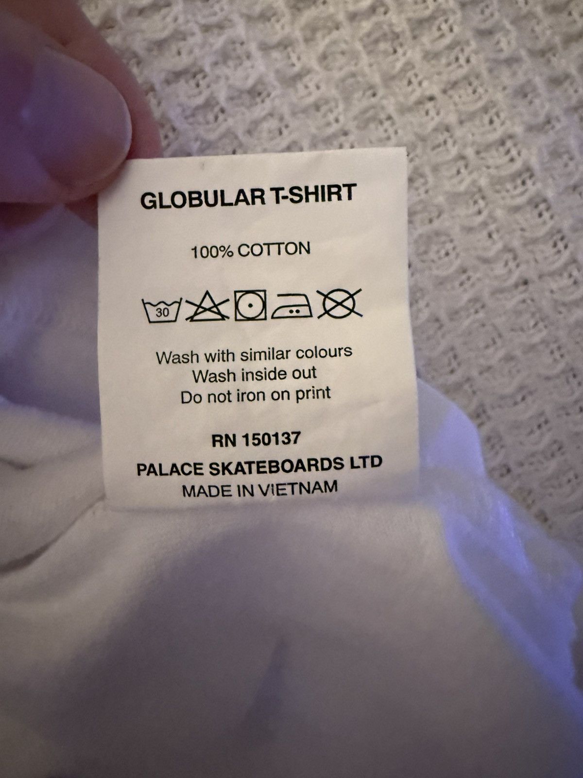 Palace Palace Globular Tee White Size US M / EU 48-50 / 2 - 7 Thumbnail
