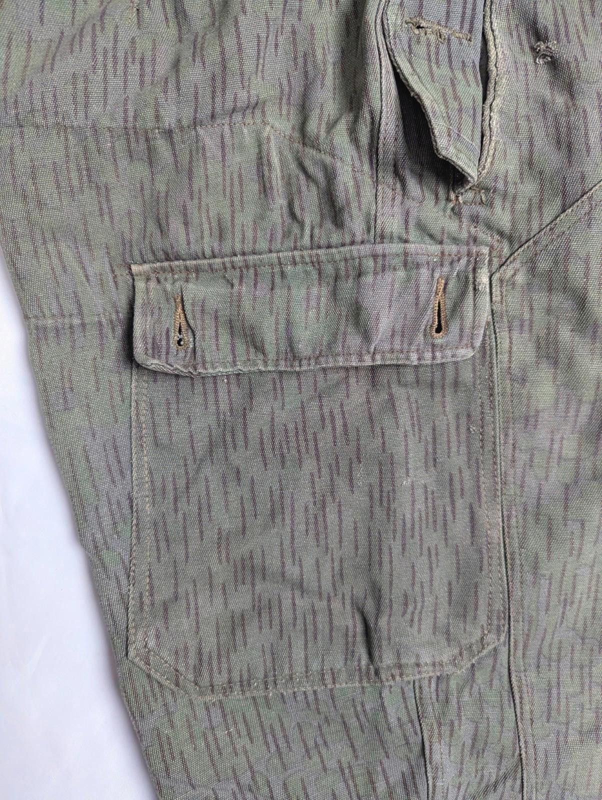 Other Rare Czech Army M60 / Vz60 Rain Drop Camo Trousers 30''x27'' Size ONE SIZE - 5 Thumbnail