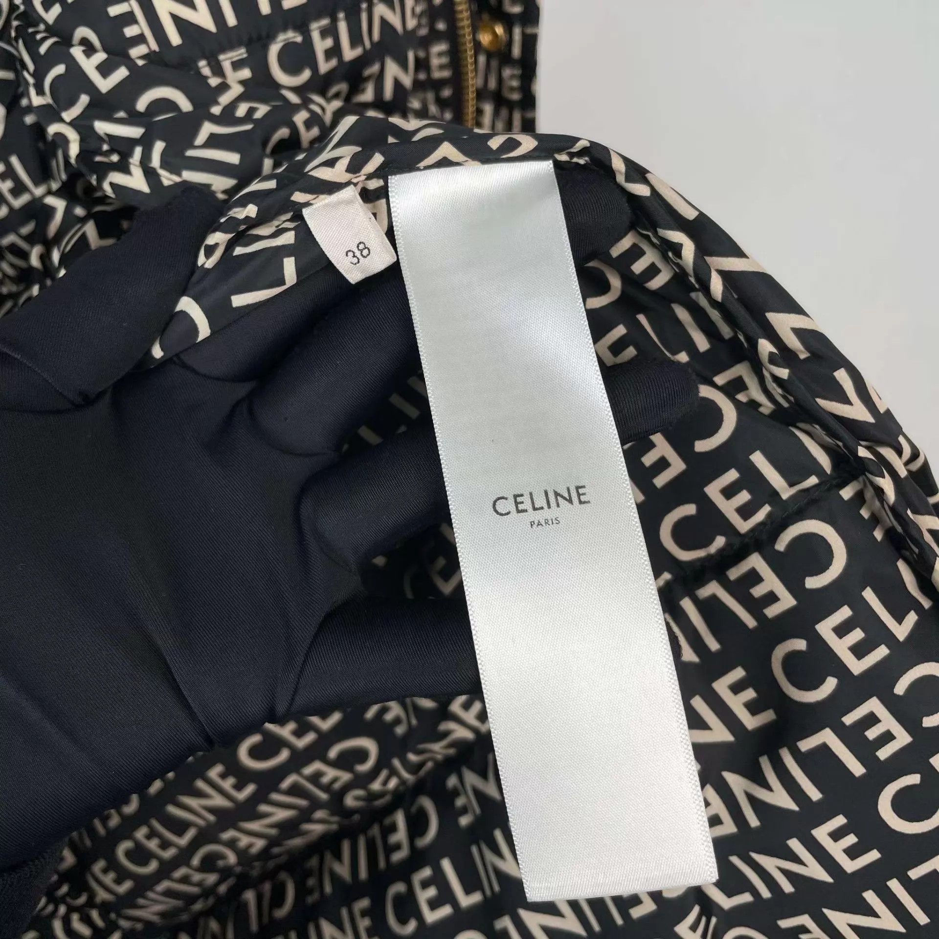 Celine Celine logo print vest black Size XS / US 0-2 / IT 36-38 - 8 Thumbnail
