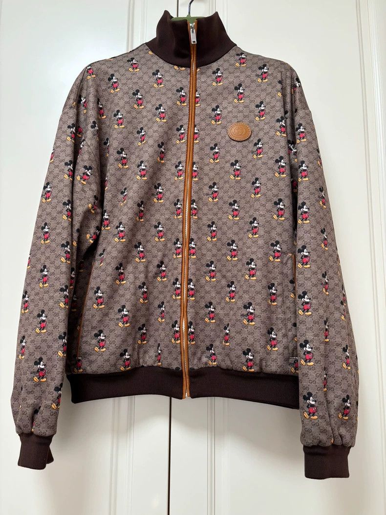 Gucci GucciDisney SS20 Mickey Pattern Full Print Women's Long Sle Size US XXS / EU 40 - 1 Thumbnail