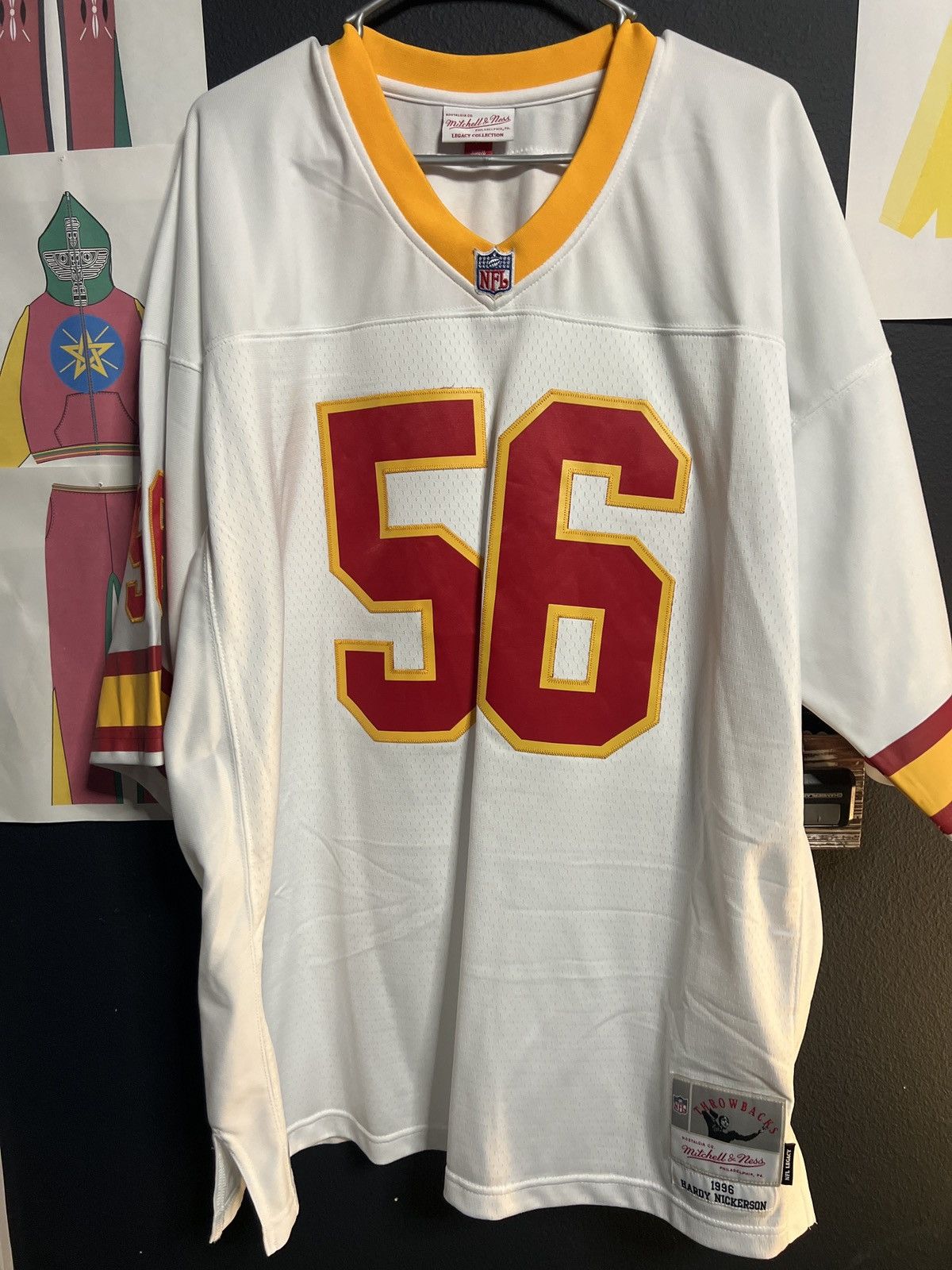 Mitchell & Ness × NFL Mitchell &ness “HARDY NICKERSON” jersey Size US XXL / EU 58 / 5 - 1 Thumbnail