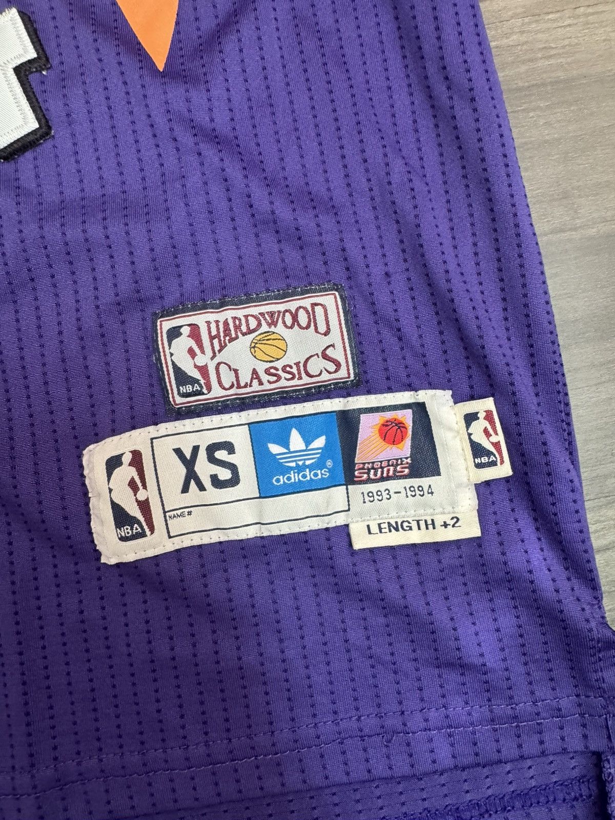 Adidas Hardwood Classics Phoenix Suns Charles Barkley 32 NBA Jersey Size US XS / EU 42 / 0 - 2 Thumbnail