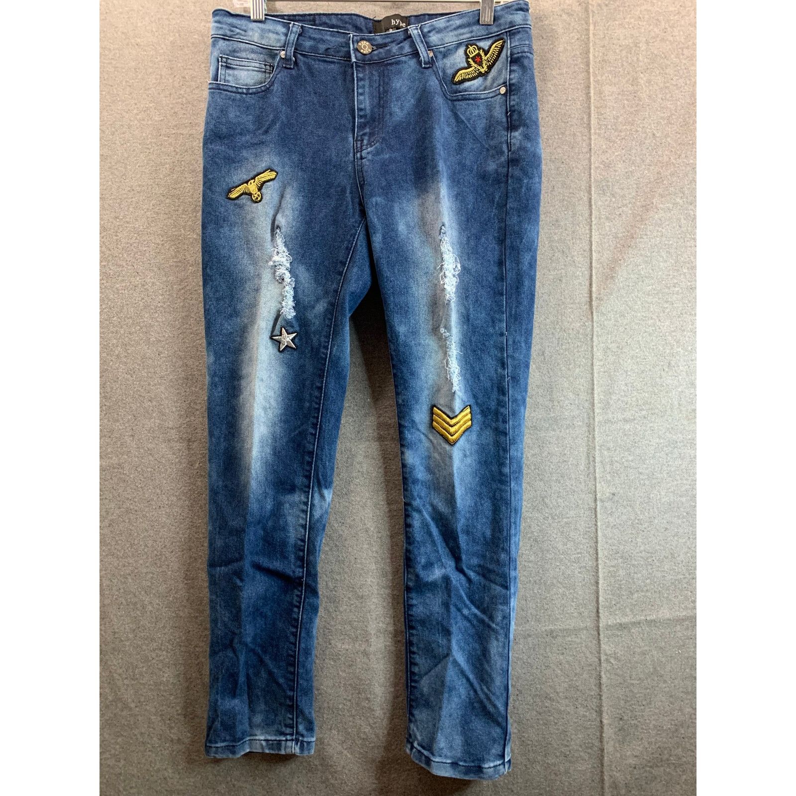 Other HYPE Jeans Women Size 9 Blue Denim Jeans Size 30" / US 8 / IT 44 - 1 Thumbnail
