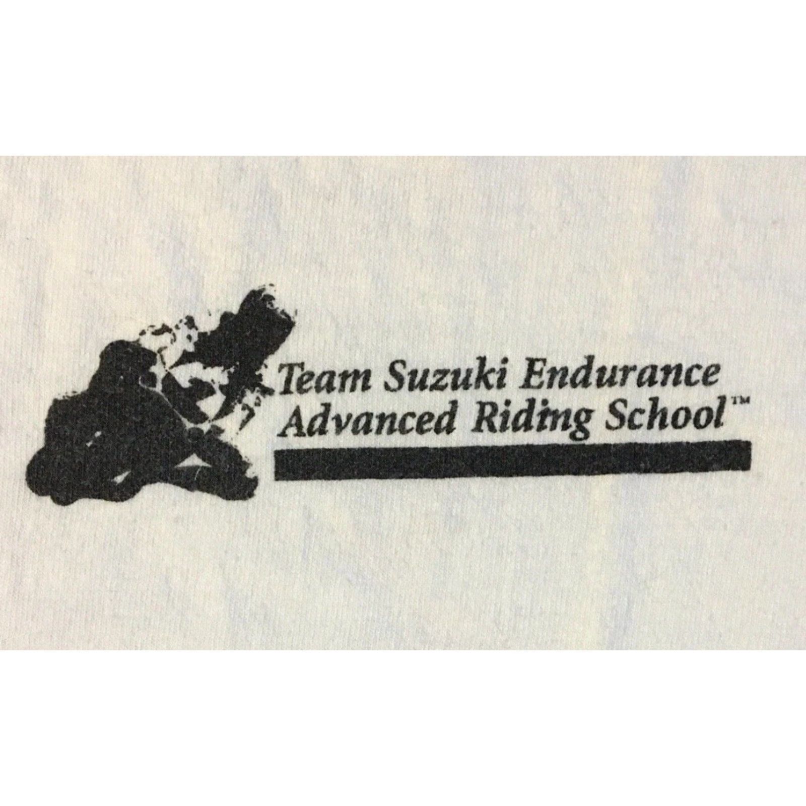 Vintage Vtg 90s Team Suzuki Advanced Riding School Shirt L Racing Motorcycle Car Grunge Shirt Mens White Vintage 90s Suzuki Endurance Size US L / EU 52-54 / 3 - 4 Thumbnail