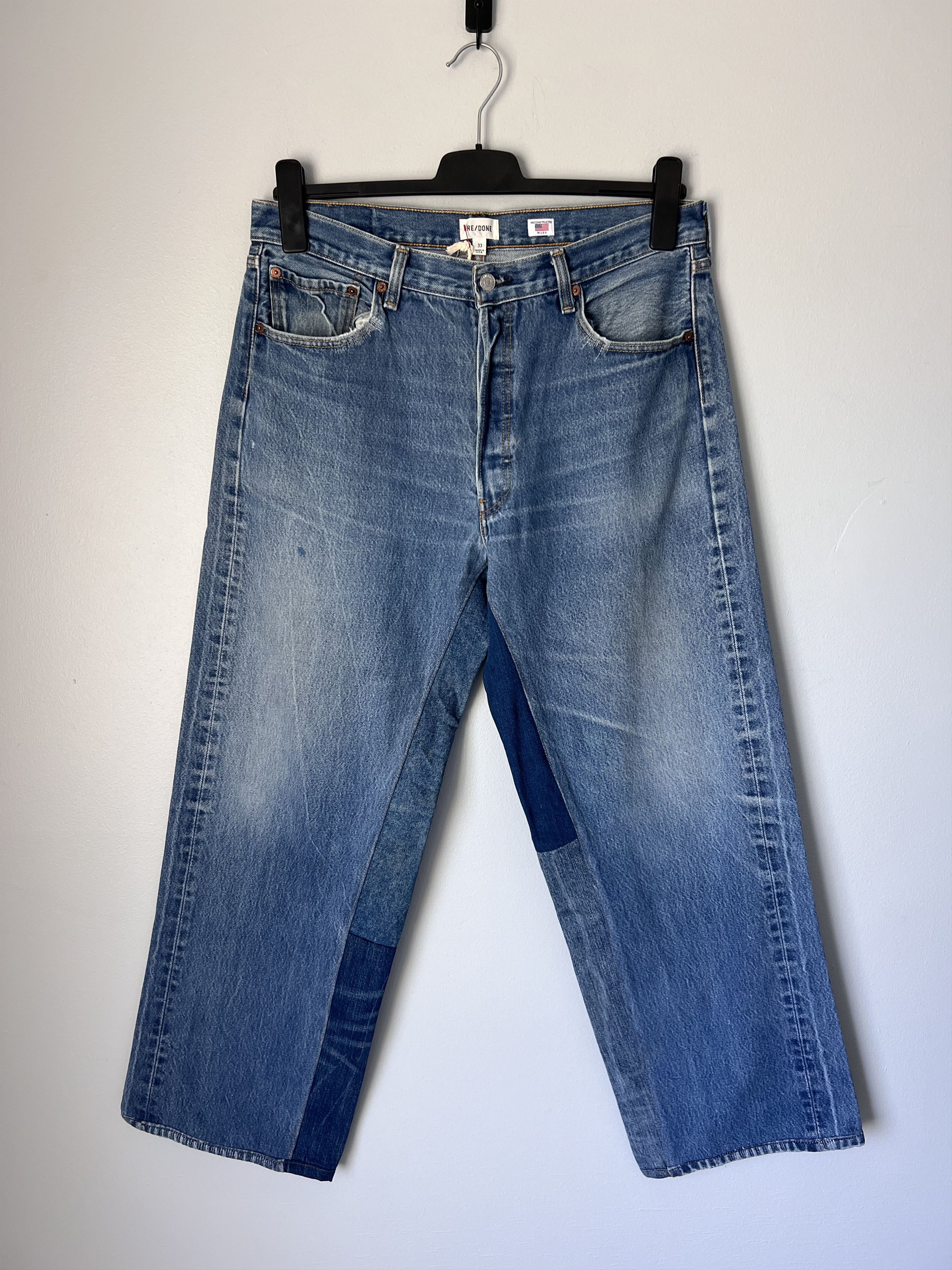 RE/DONE RE/DONE Levi's Big Boy 501 Jeans in Indigo Size US 33 - 1 Thumbnail