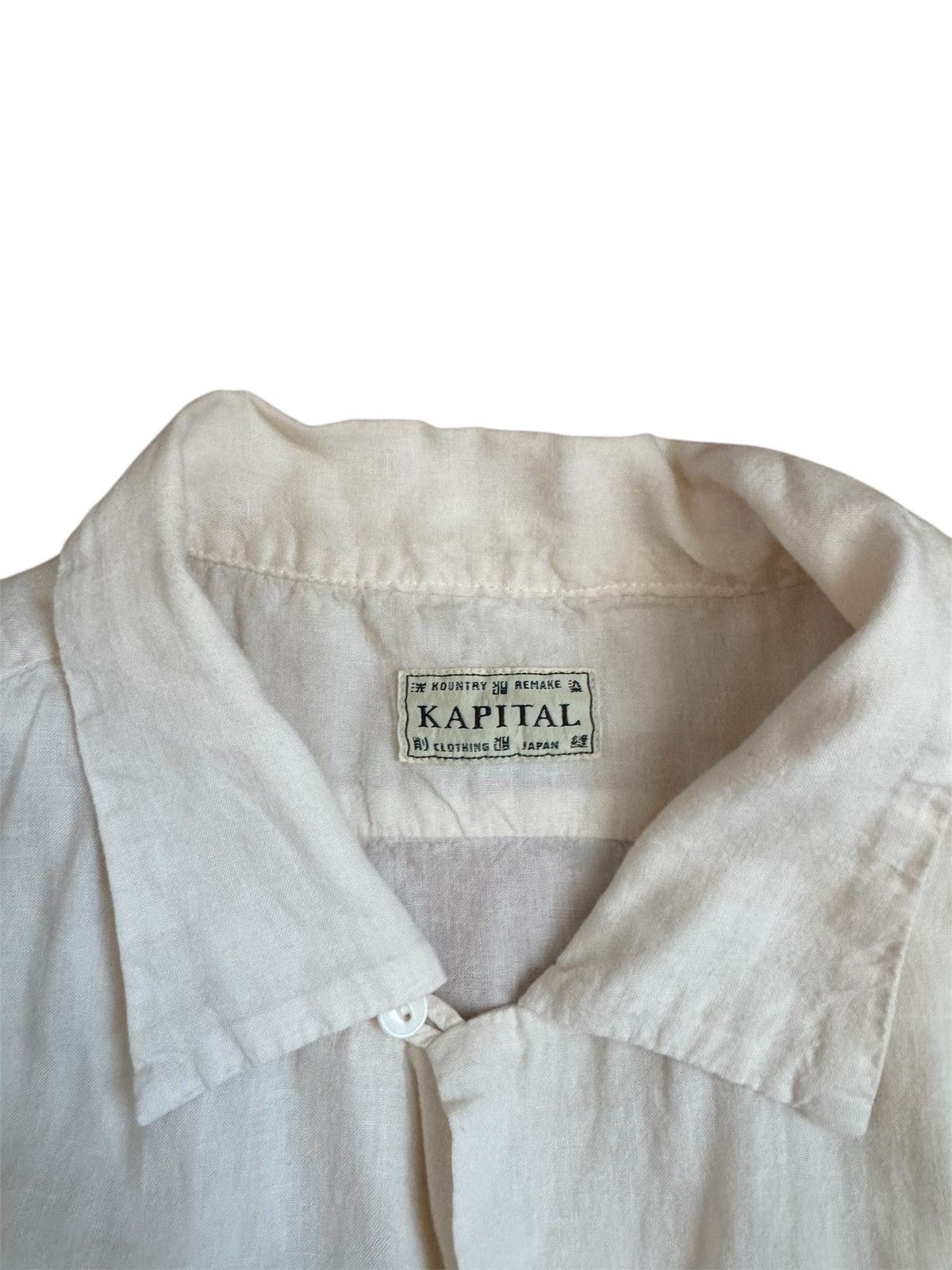 Kapital Linen Kapital pockets shirt Size US L / EU 52-54 / 3 - 2 Thumbnail