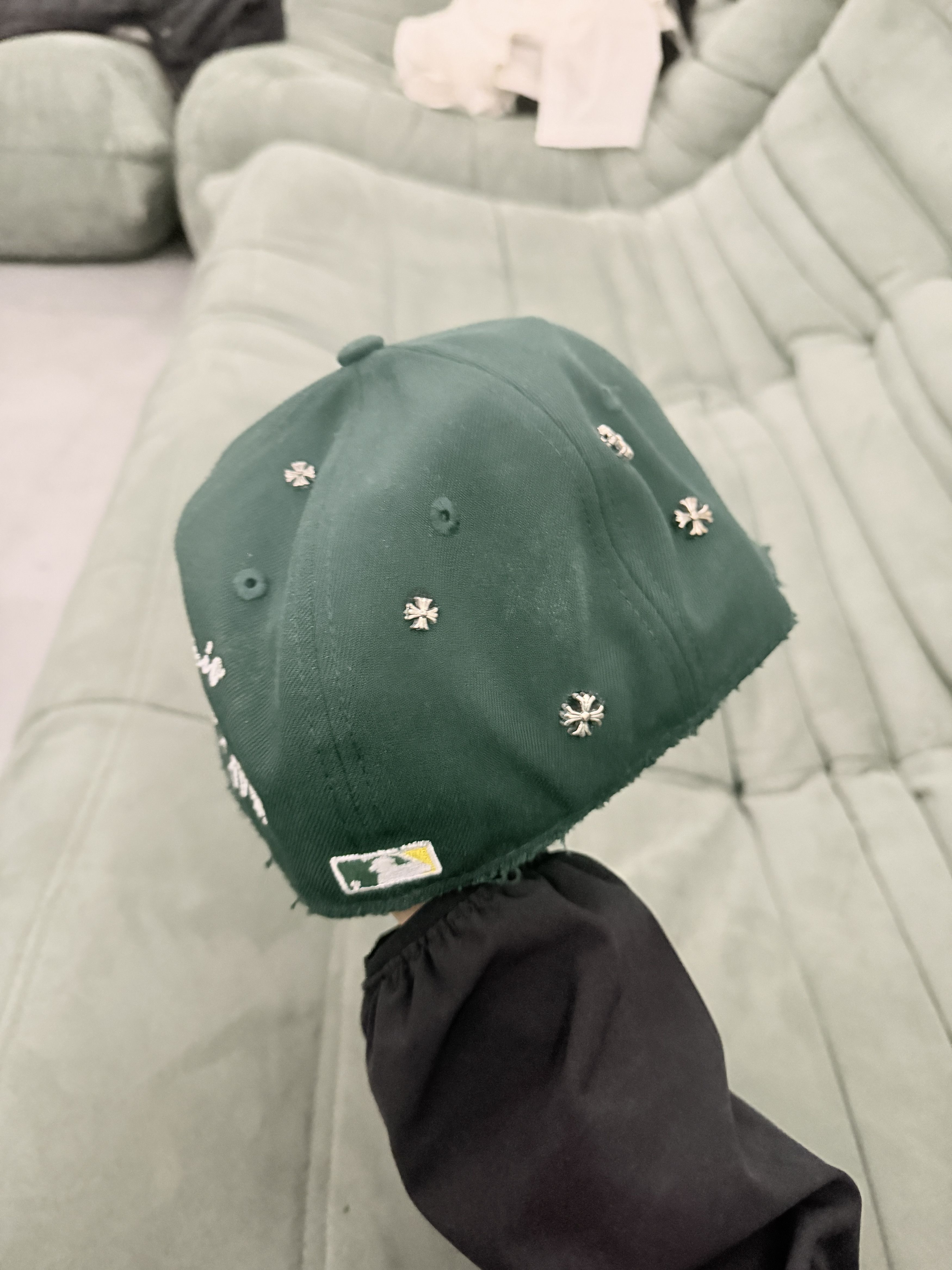 New Era New Era custom made A's fitted cap 7 1/8 Size ONE SIZE - 3 Thumbnail
