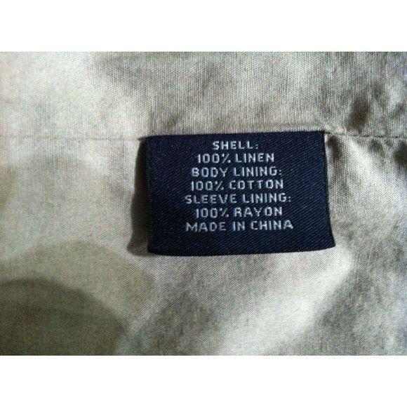 Daniel Cremieux DANIEL CREMIEUX MENS NEW 100%LINEN SPORT COAT JACKET SIZE: L Size US L / EU 52-54 / 3 - 4 Thumbnail