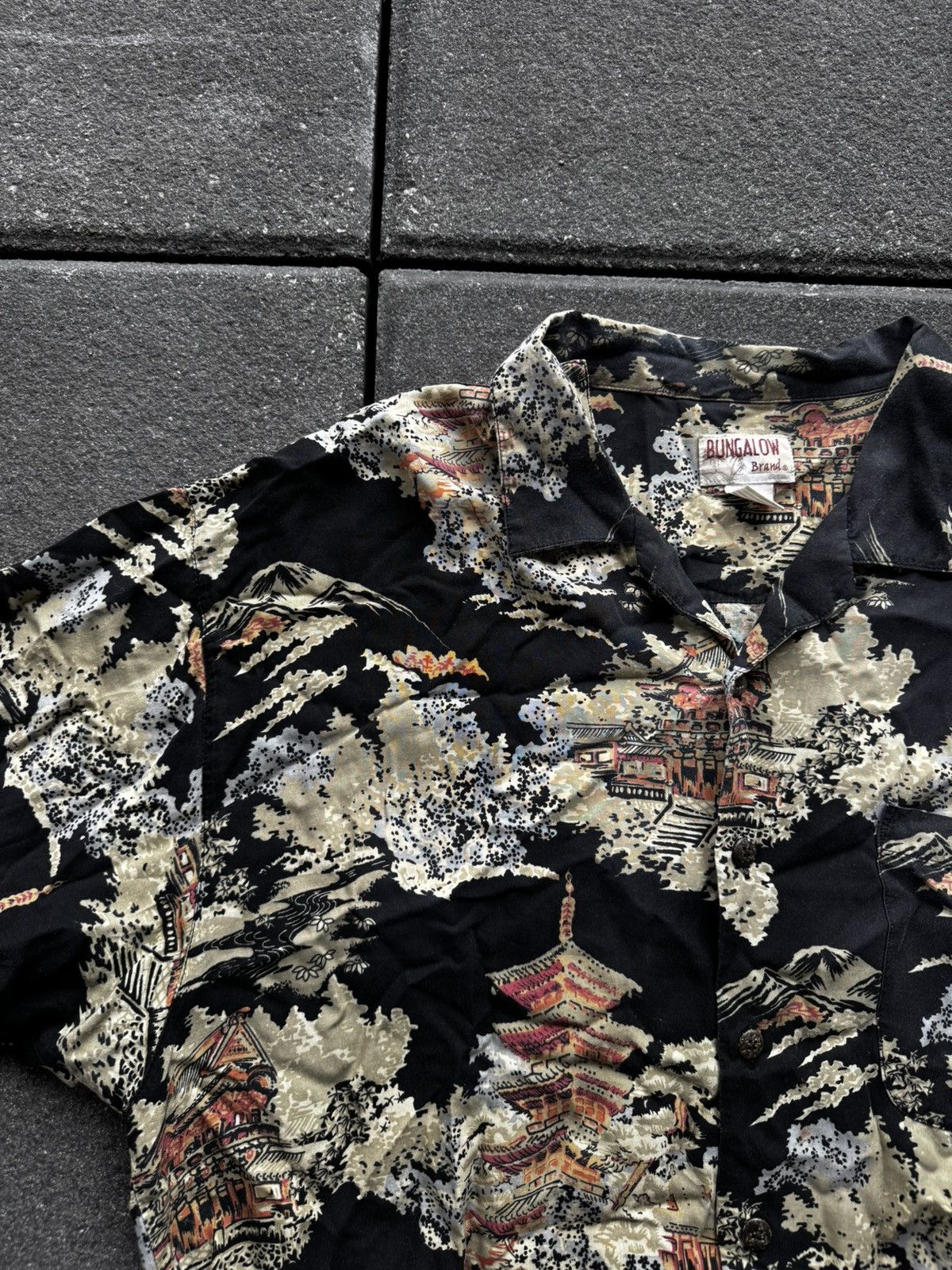 Vintage Vintage Japan All-Over Button-Up Size US XL / EU 56 / 4 - 2 Thumbnail
