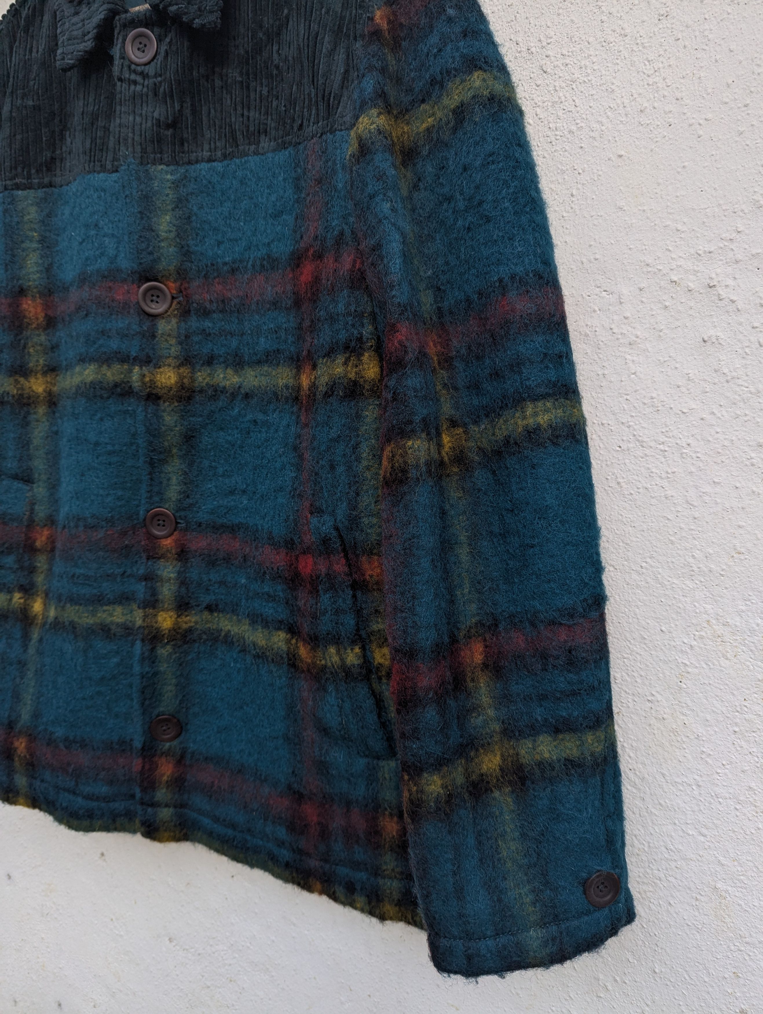 Zara ZARA MOHAIR+CORDUROY BUTTON UP JACKET Size US M / EU 48-50 / 2 - 5 Thumbnail