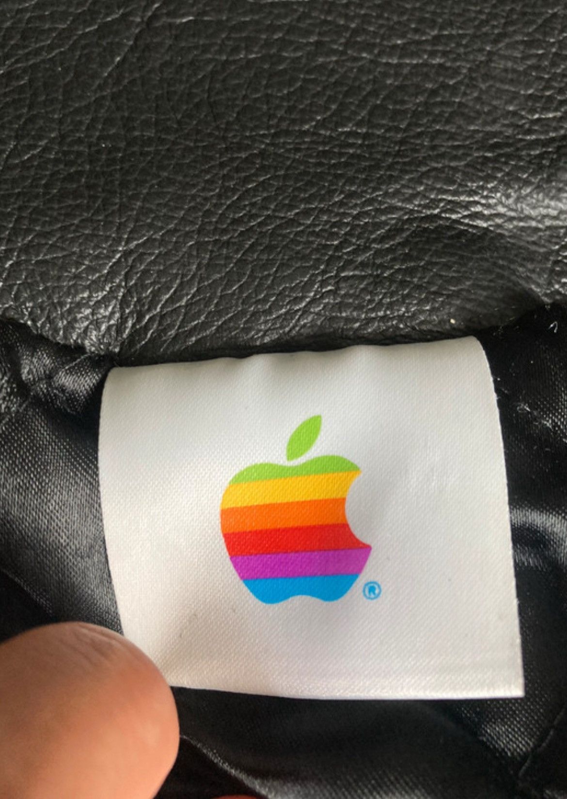 Apple Vintage Apple High Flyer Leather Jacket Size US L / EU 52-54 / 3 - 3 Thumbnail