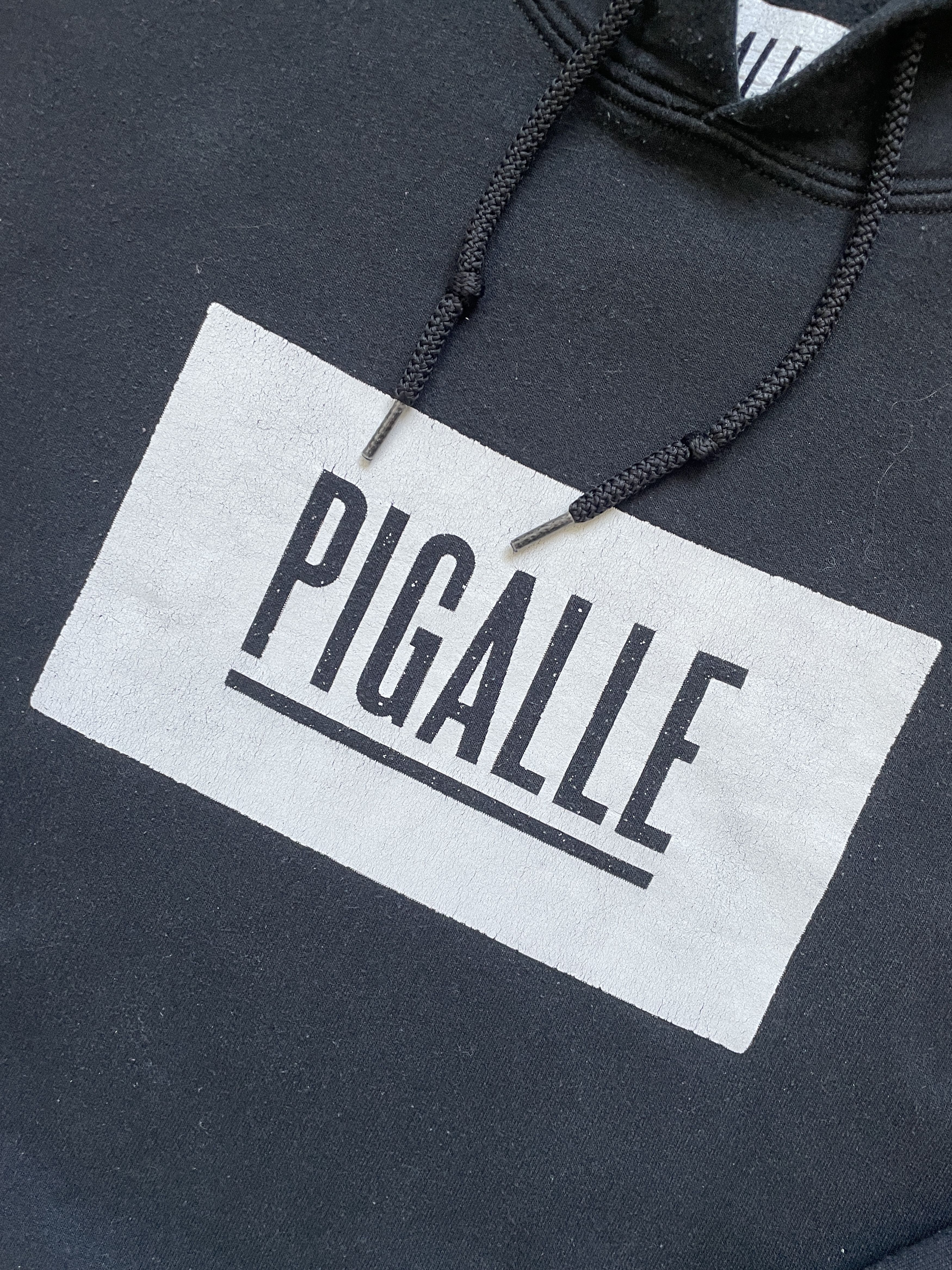 Pigalle ASAP ROCKY PIGALLE BOX LOGO BLACK BOXY HOODIE Size US XL / EU 56 / 4 - 2 Thumbnail