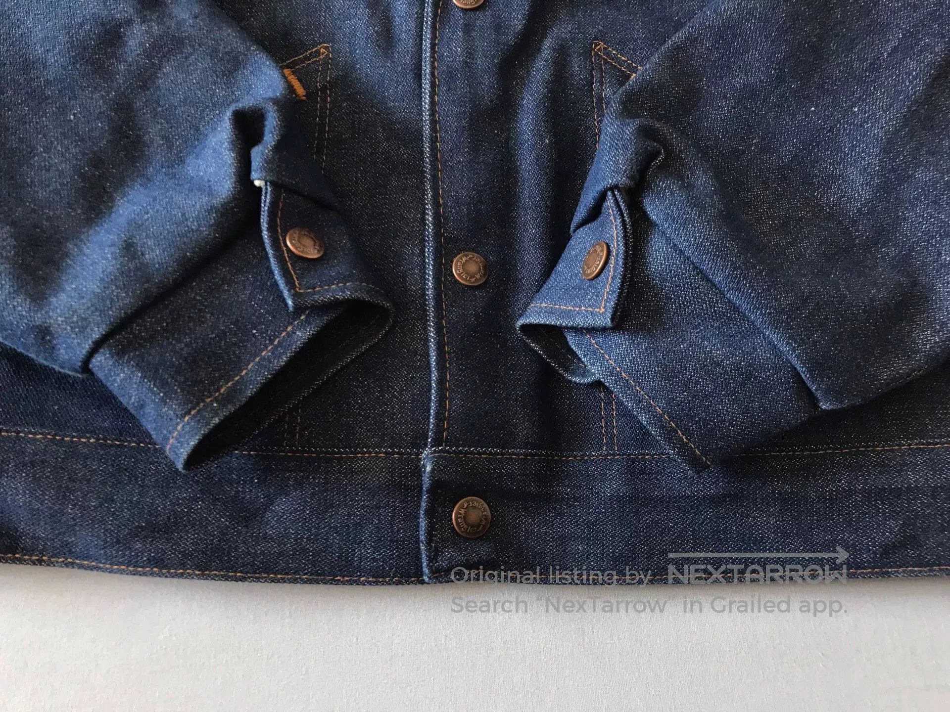Wrangler 80s Wrangler 74220NV Western Denim Jacket. Size US XXS / EU 40 - 7 Thumbnail