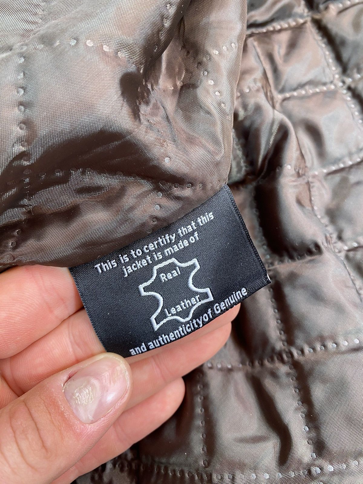 Smart Range London Smart Range London Men’s Leather Bomber Jacket Size M-L Size US M / EU 48-50 / 2 - 21 Thumbnail
