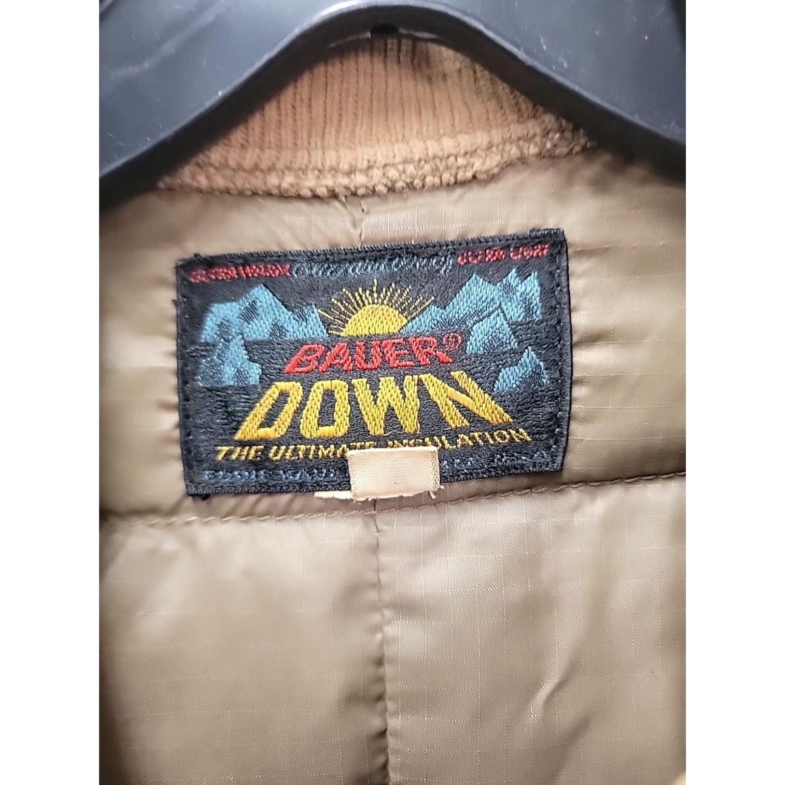 Eddie Bauer VINTAGE Eddie Bauer Down Bomber Jacket Mens Size S Brown Size US S / EU 44-46 / 1 - 2 Thumbnail