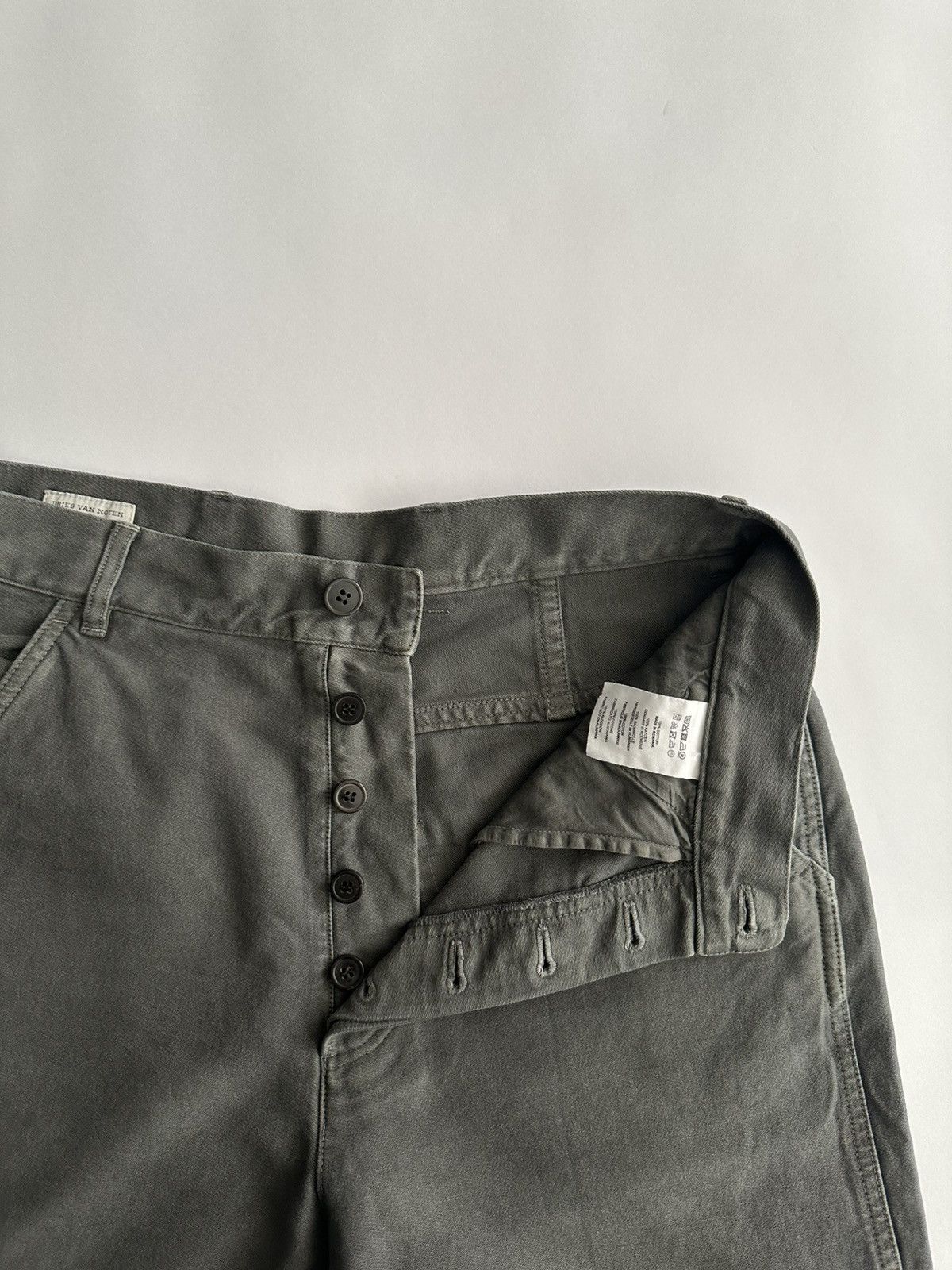 Dries Van Noten Dries Van Noten Wide Work Pants Size US 31 - 8 Thumbnail