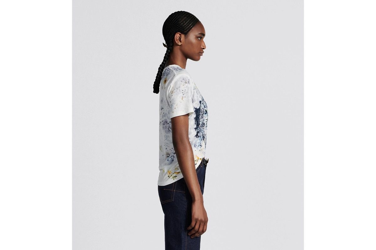 Dior o1bcso1str0225 T-Shirt in White Size L / US 10 / IT 46 - 6 Thumbnail