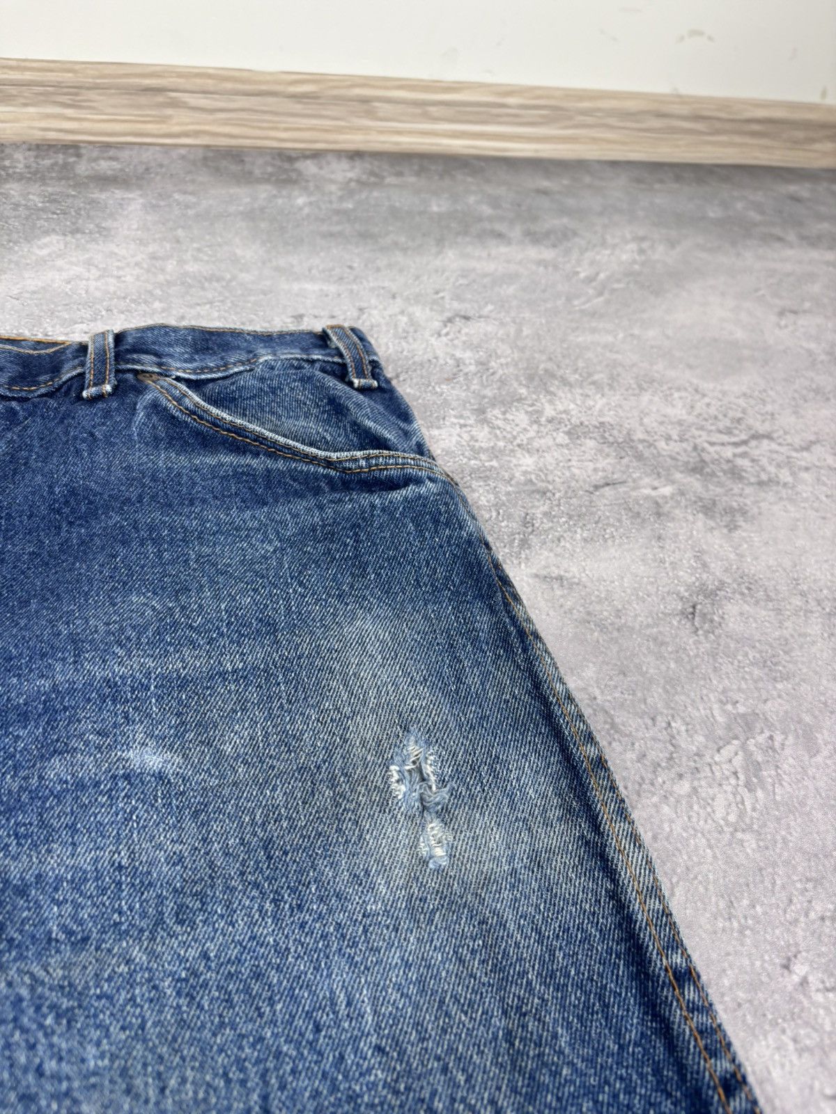 Dickies Vintage Dickies Work Faded Blue Denim Jeans 9393 RNB Size US 36 / EU 52 - 15 Thumbnail