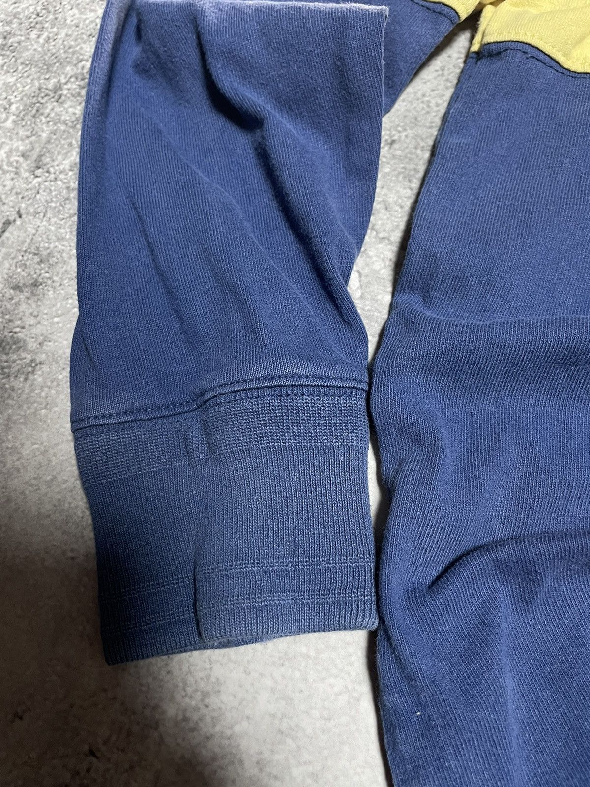 Polo Ralph Lauren Vtg Polo Ralph Lauren 90s Heavyweight Striped Rugby LS Size US M / EU 48-50 / 2 - 2 Thumbnail