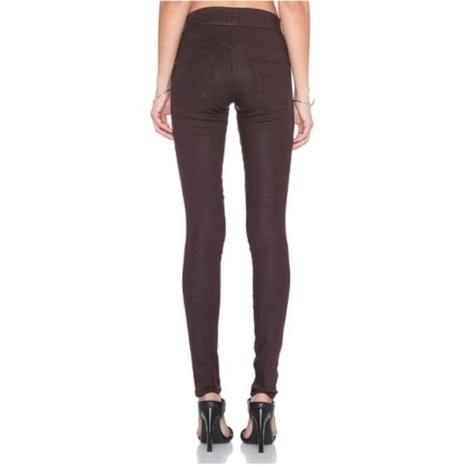 James Jeans James Jeans Pants in Burgundy | Size 28 Size 28" / US 6 / IT 42 - 7 Thumbnail