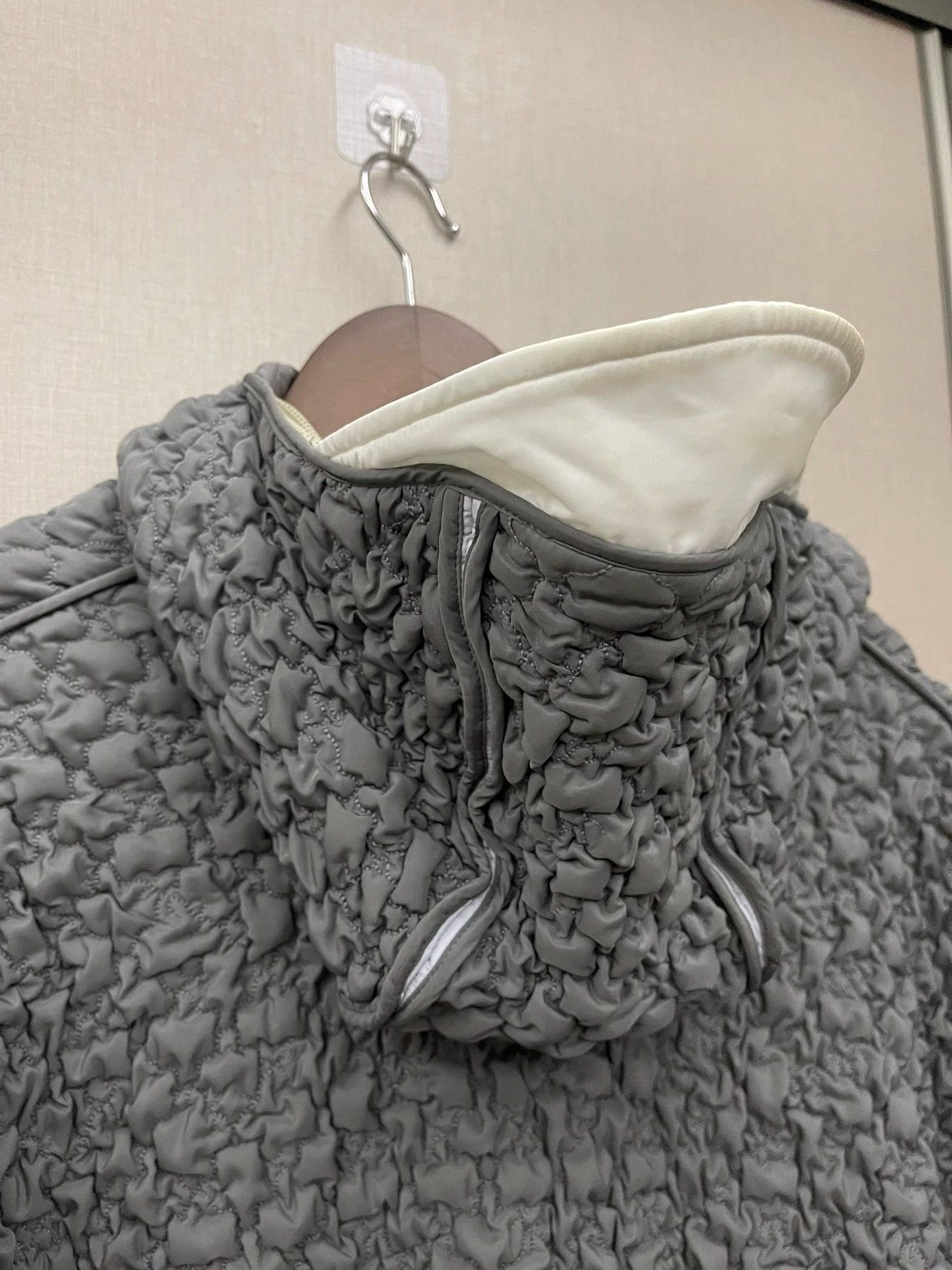 Kusikohc Kusikohc Deconstructed Wrinkled Gray Down Jacket XL Size US XL / EU 56 / 4 - 4 Thumbnail
