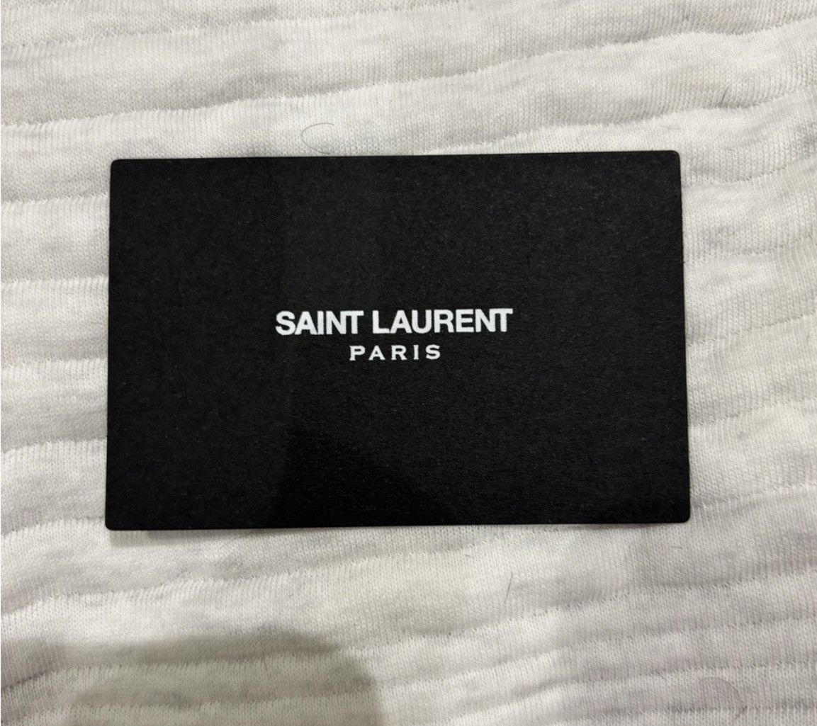 Saint Laurent Paris Black Leather Clutch/Pouch Size ONE SIZE - 10 Thumbnail