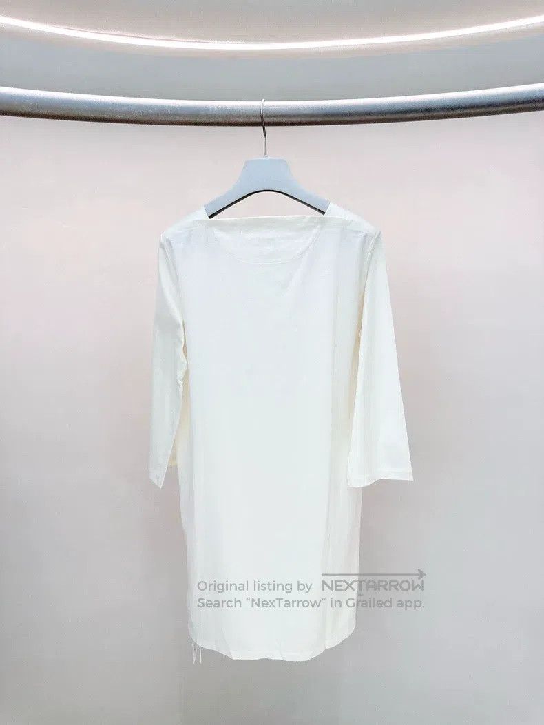 Hermes Hermes White long casual top Size XXS / US 00 / IT 34 - 2 Thumbnail