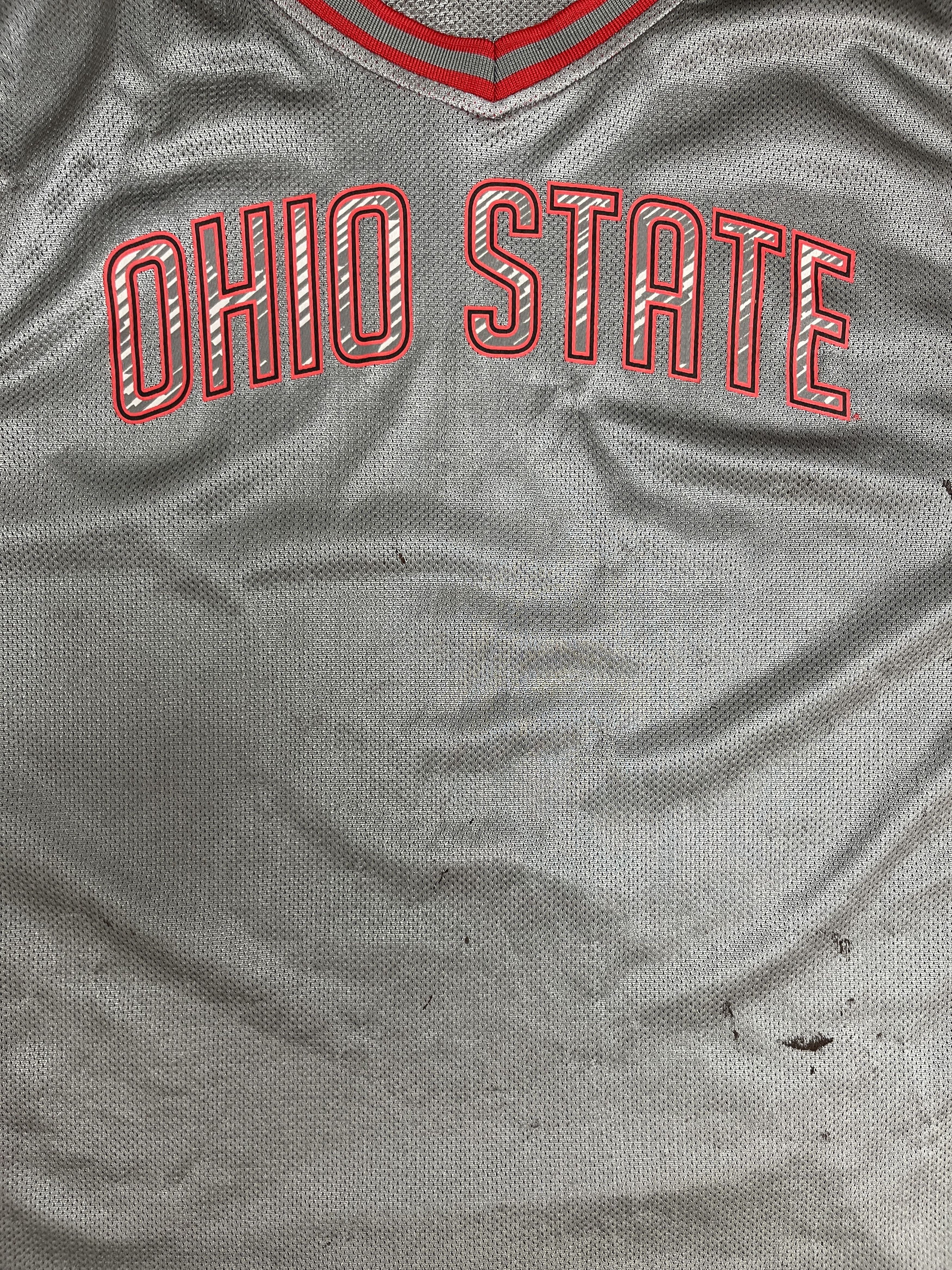 Vintage Ohio State Buckeyes Vintage Grey Basketball Jersey Size US L / EU 52-54 / 3 - 2 Thumbnail