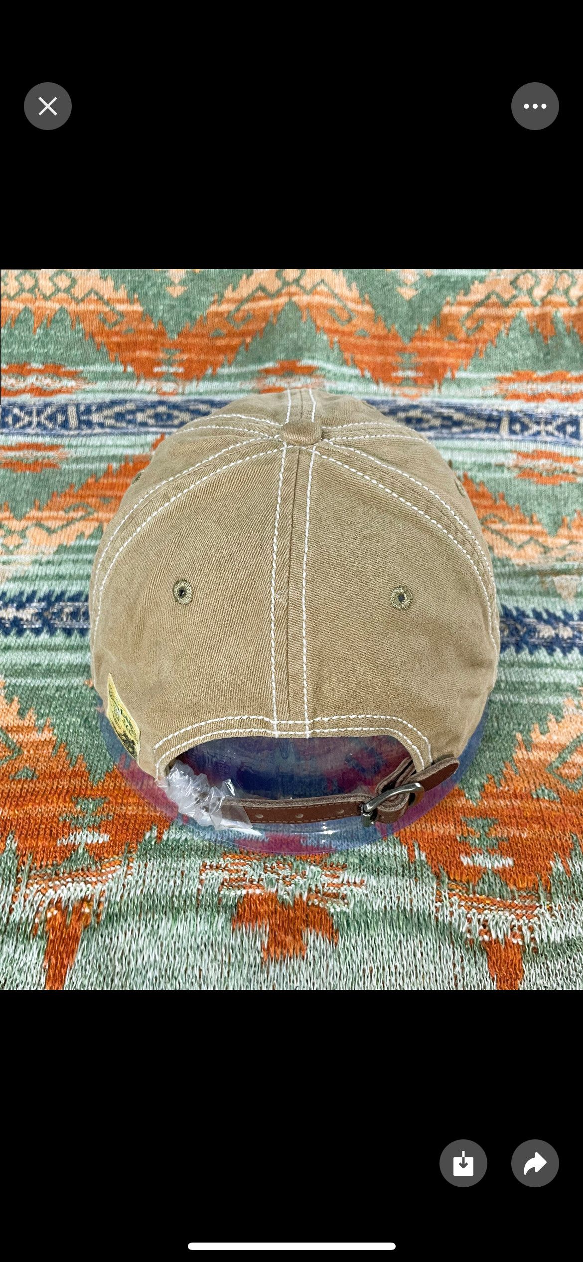 Polo Ralph Lauren Polo Ralph Lauren Leather Outdoor Baseball hat cap Size ONE SIZE - 4 Thumbnail