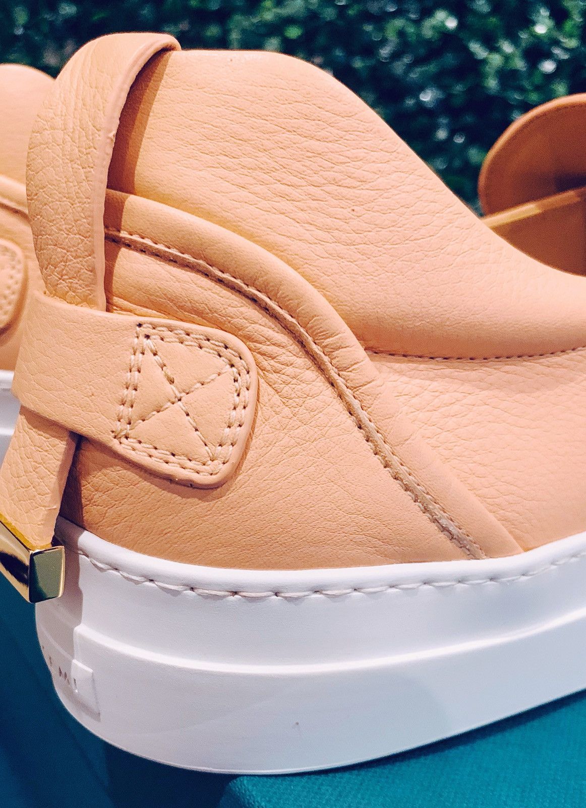 Buscemi BUSCEMI 40MM Skate Skin Leather Slip On Sneakers EU48 (New) Size US 15 / EU 48 - 15 Thumbnail
