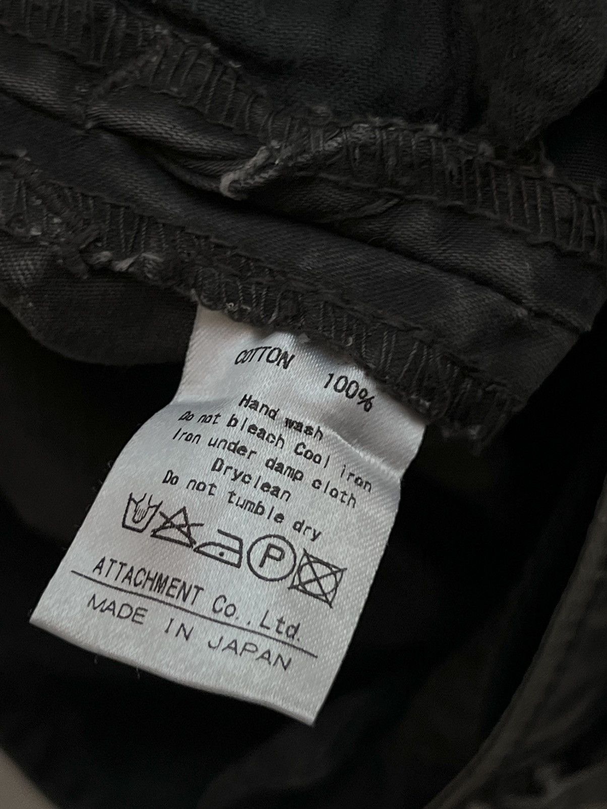 Attachment 🔥Attachment Kazuyuki Kumagai Heavy Twill Canvas Flared Pants Size US 30 / EU 46 - 18 Thumbnail