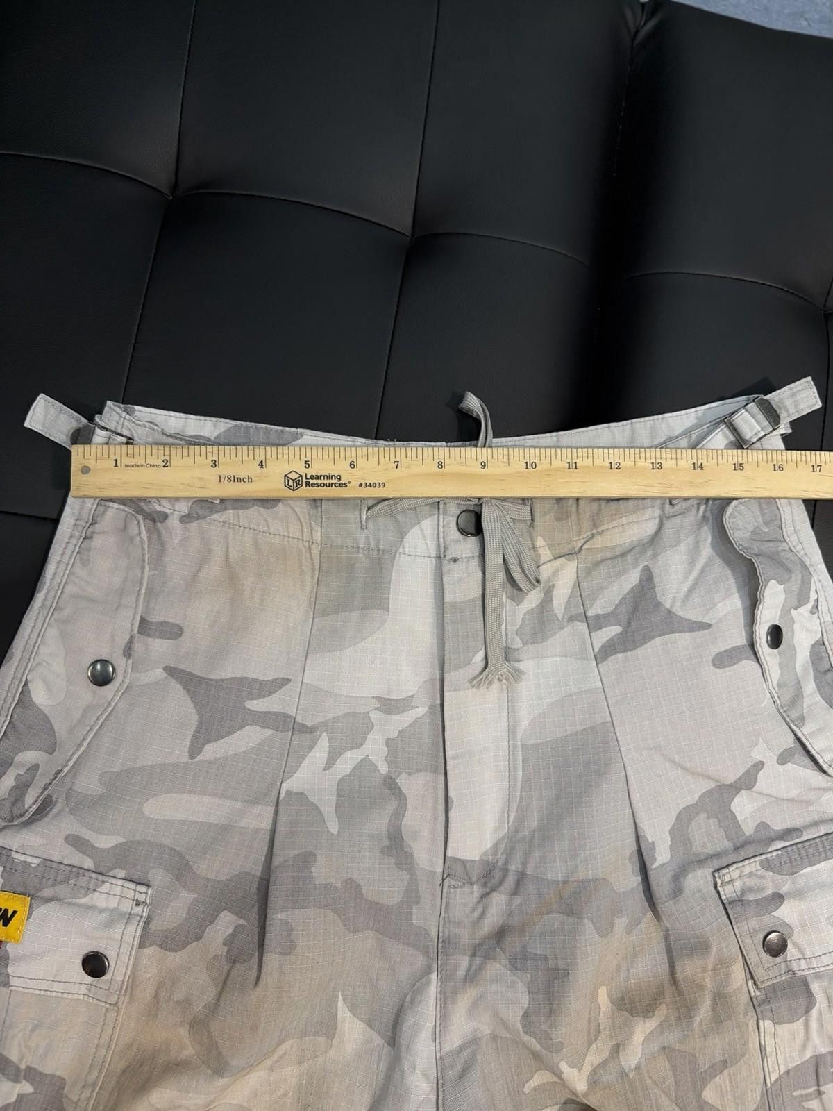 Vale Vale VA-1 White Camo Cargo Sweatpants Size (32) NEW Baggy Size US 34 / EU 50 - 8 Thumbnail