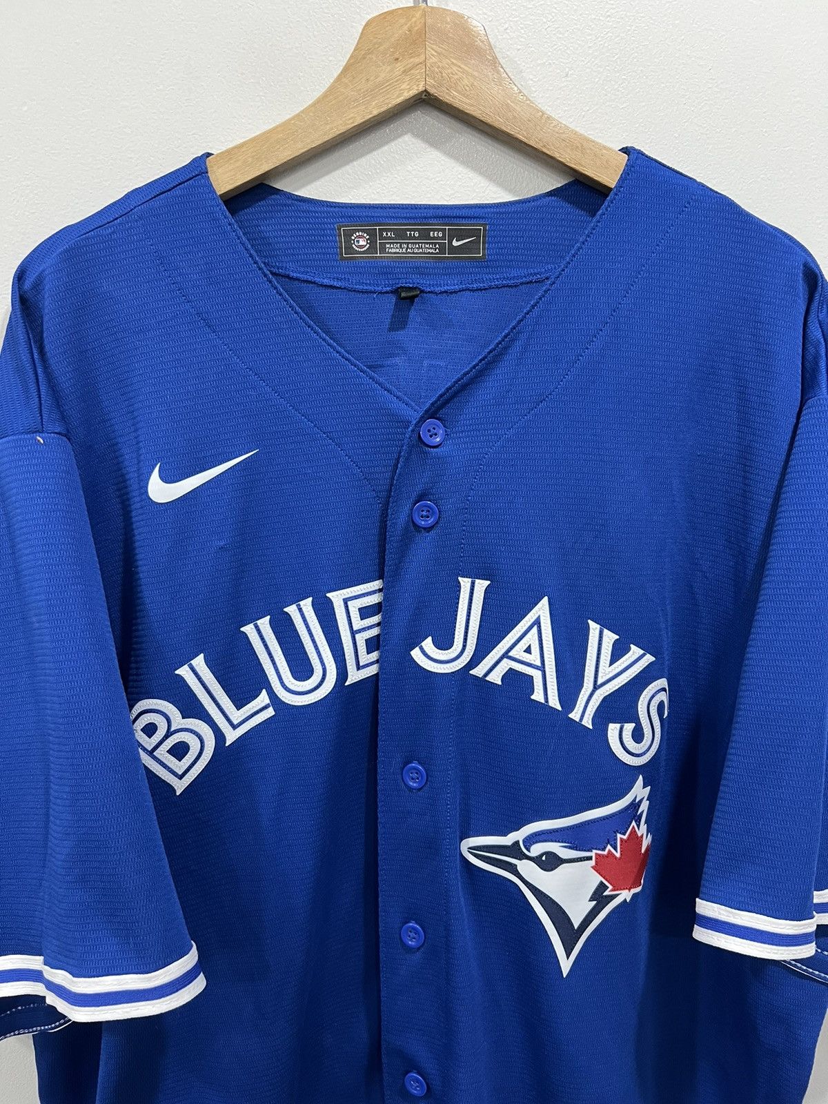 Nike Nike Gurriel Jr Toronto Blue Jays Baseball Jersey Size US XXL / EU 58 / 5 - 3 Thumbnail