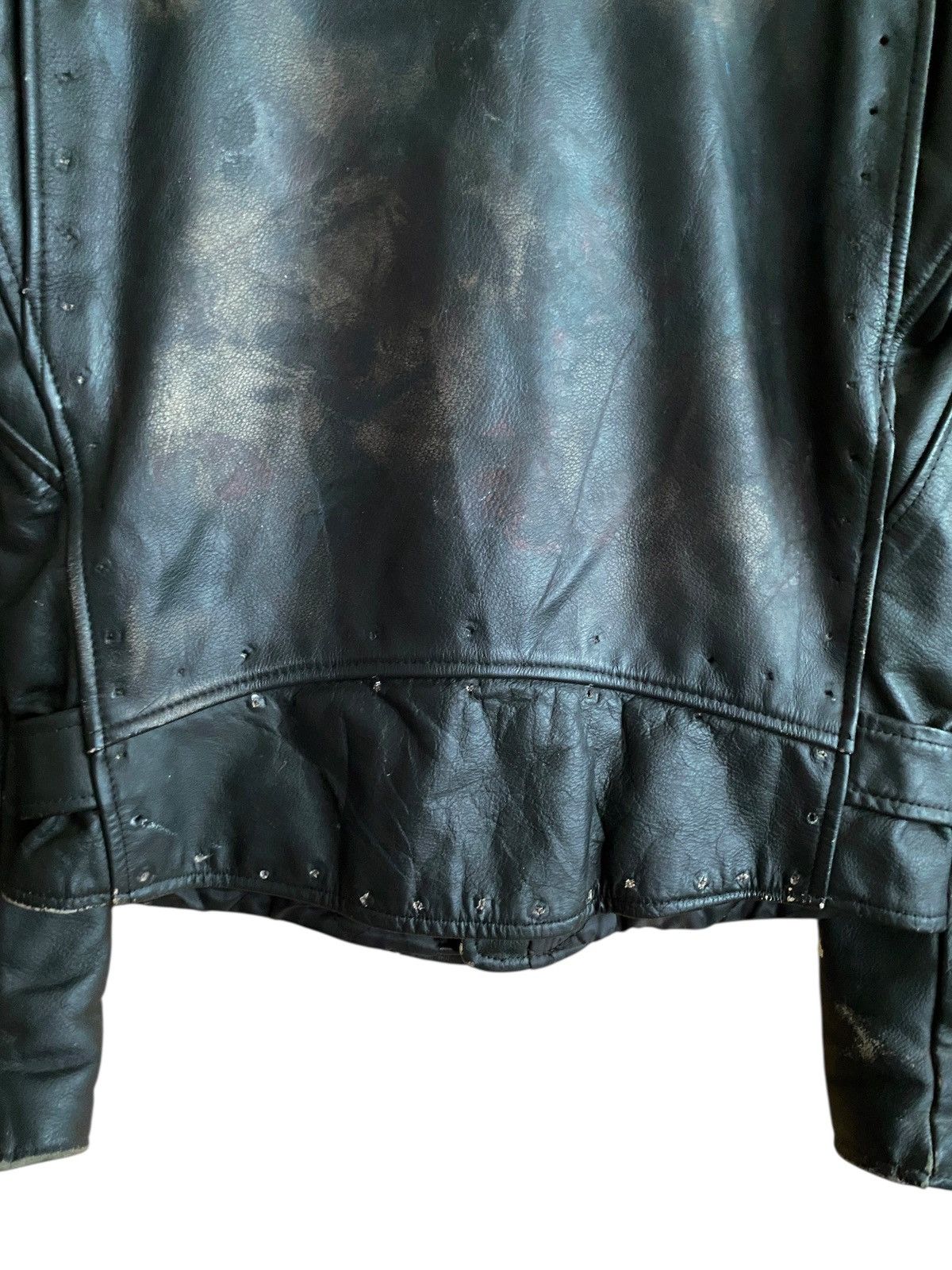 Cooper Vintage Brand Cooper Double Collar Leather Jacket 1970s Size US M / EU 48-50 / 2 - 8 Thumbnail