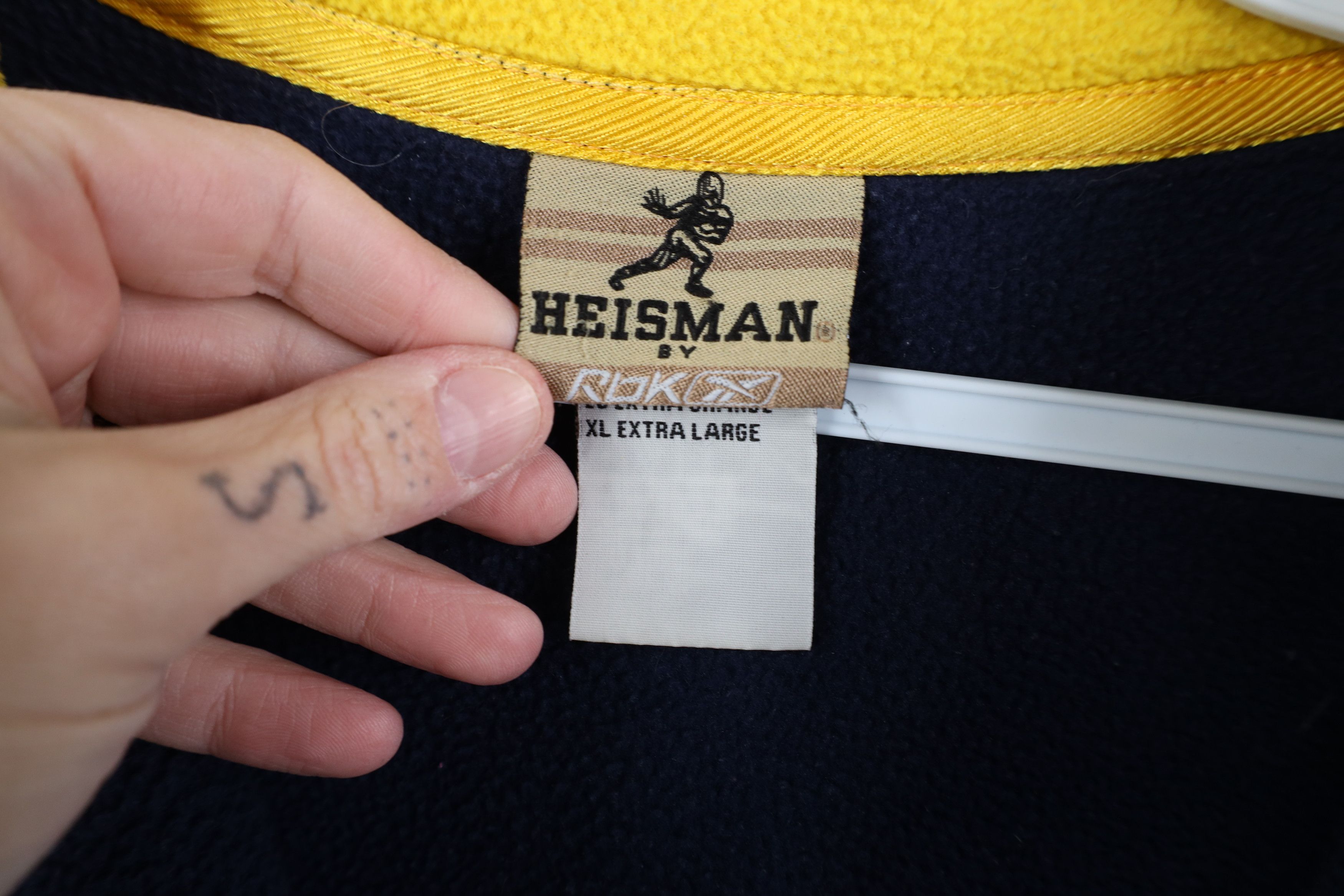 Reebok Vintage Reebok Heisman University of Michigan Sweater Size US XL / EU 56 / 4 - 8 Thumbnail
