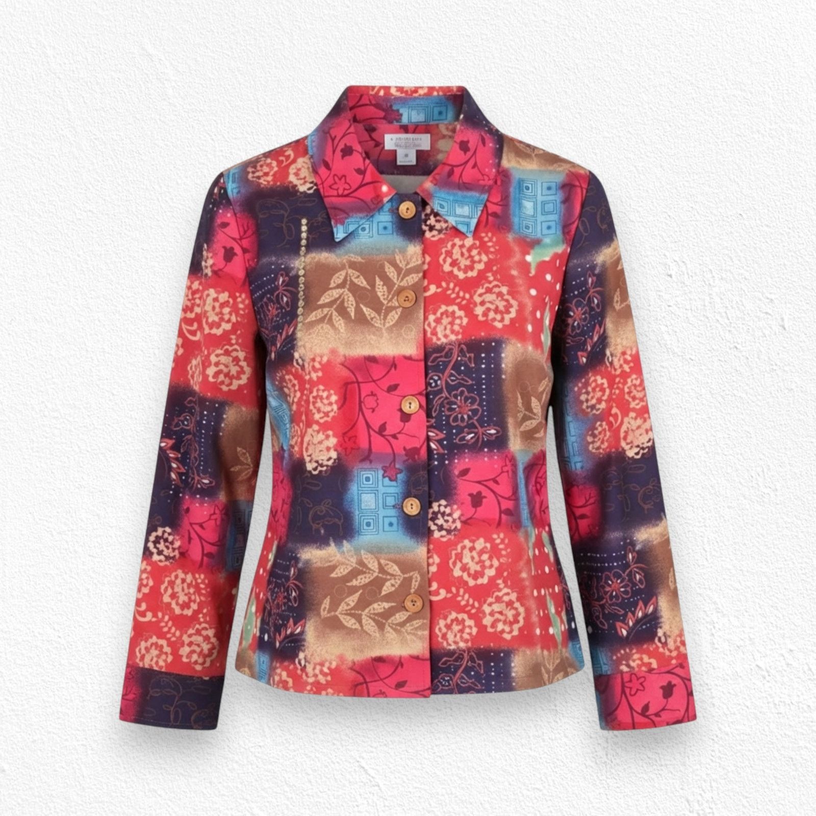 Other Floral Sequin Embroidered Colorful Jacket Size Medium Size M / US 6-8 / IT 42-44 - 1 Thumbnail