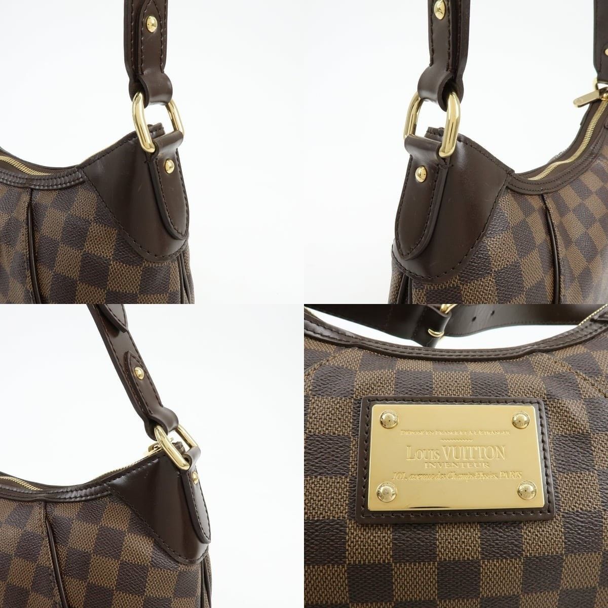 Louis Vuitton Louis Vuitton Damier Ebene Shoulder Bag Size ONE SIZE - 6 Thumbnail