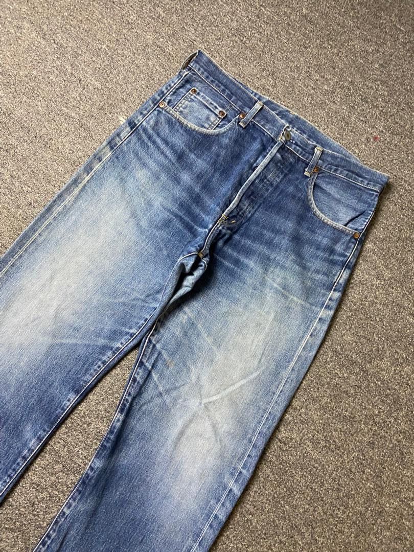 Levi's 🔥 LEVIS Selvedge Distressed Denim Jeans 🔥 (135) Size US 34 / EU 50 - 11 Thumbnail