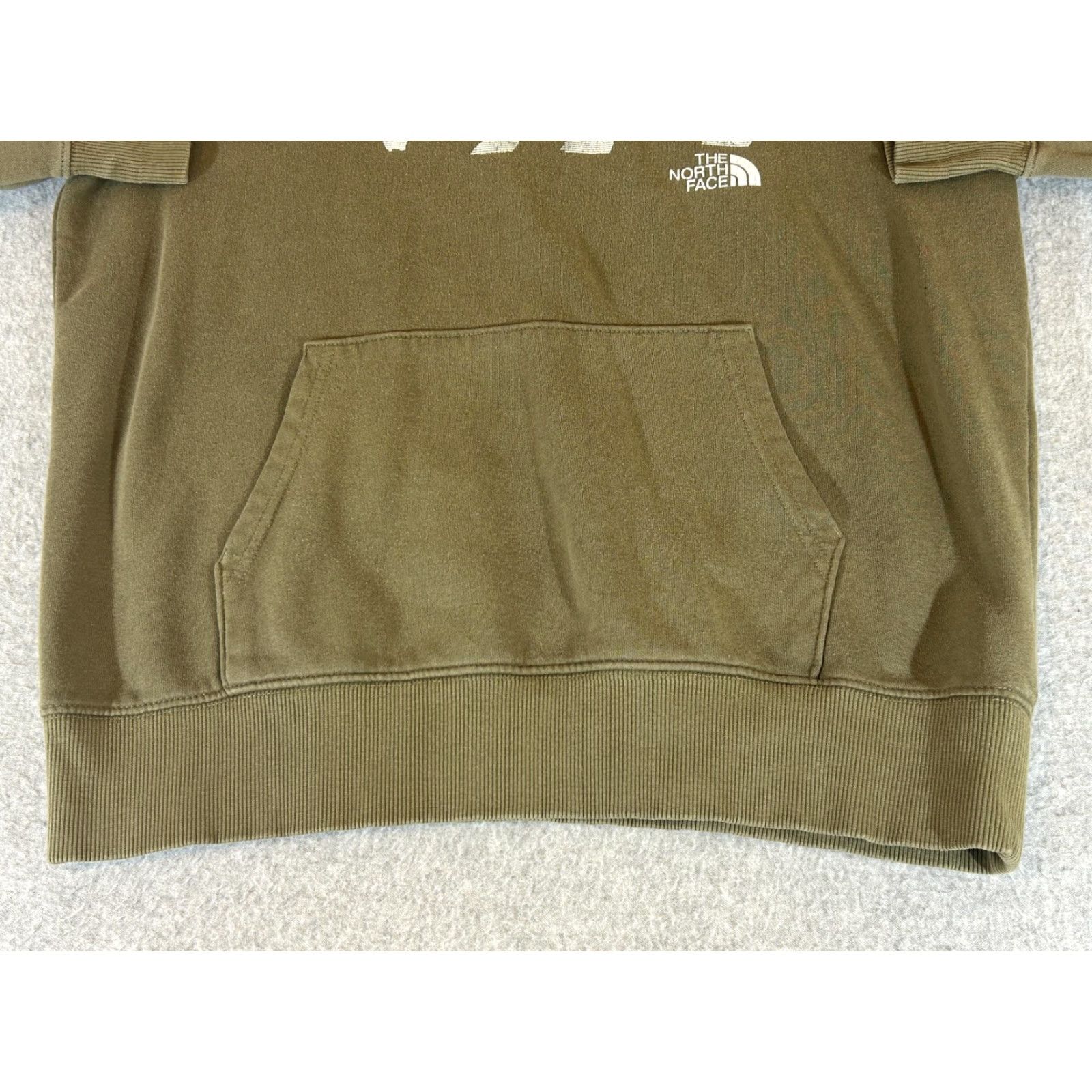 The North Face The North Face Hoodie Mens M Green Bear Graphic Pullover Fleece Sweatshirt Size US M / EU 48-50 / 2 - 2 Thumbnail