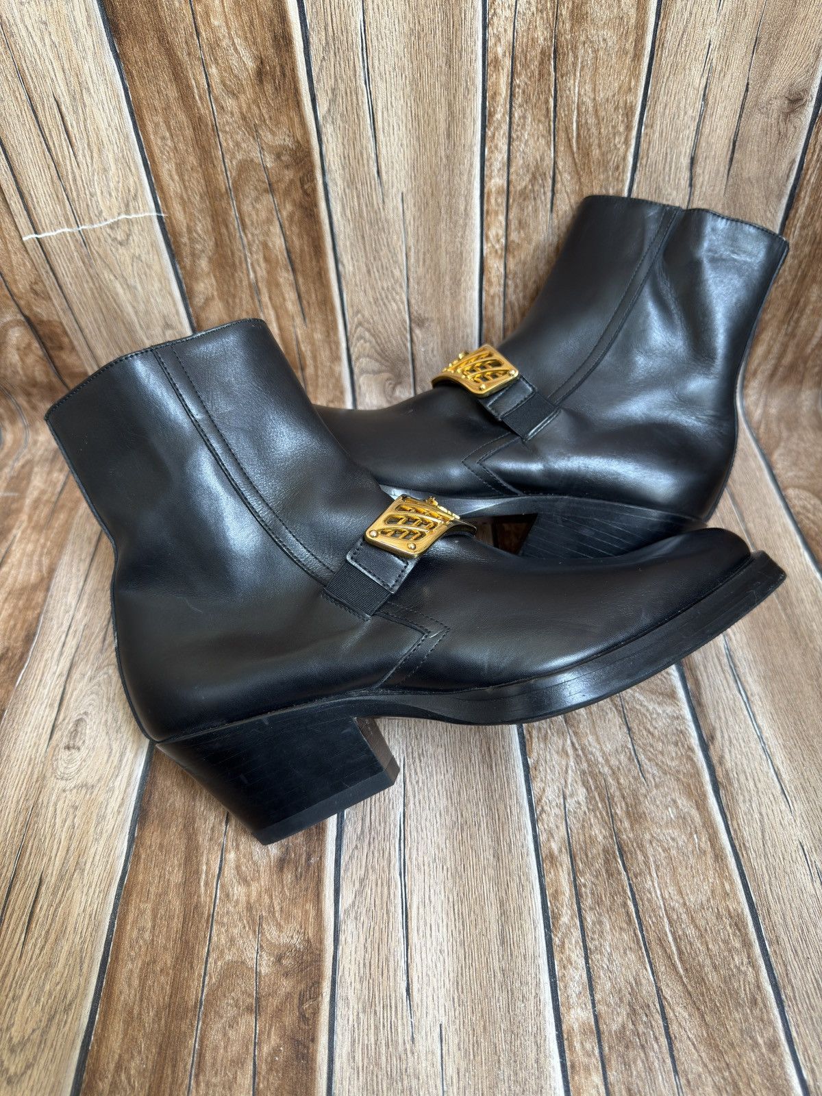 Versace 🔥🔥fw14 Western cowboy boots Size US 7.5 / EU 40-41 - 6 Thumbnail