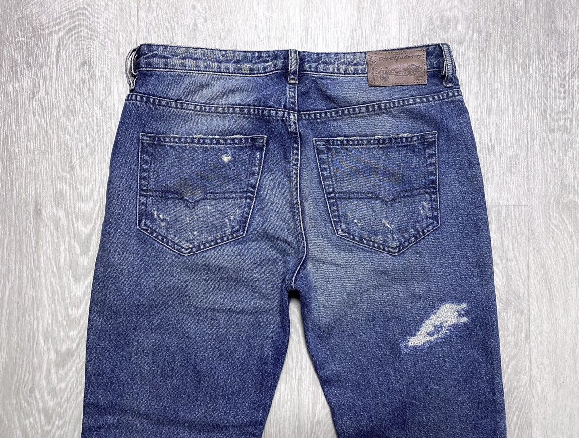 Diesel Diesel Industry Rizzo Washed Distressed Torn Jeans Denim Size 26" / US 2 / IT 38 - 24 Thumbnail