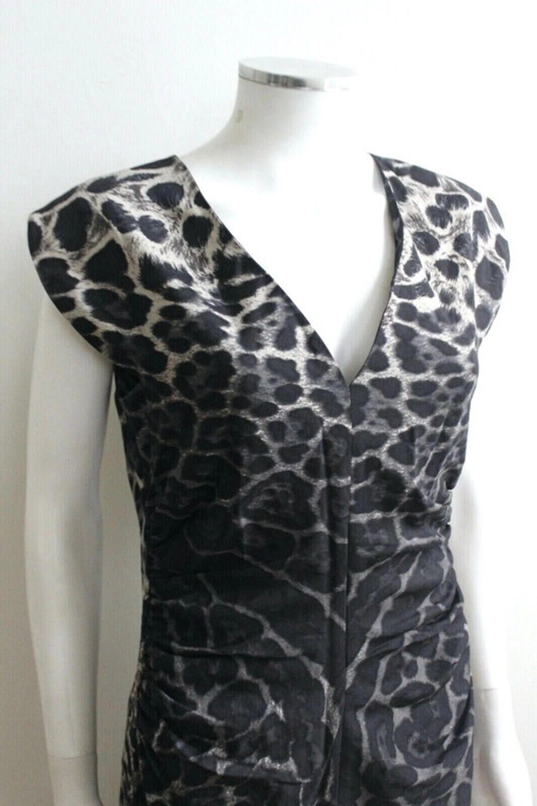 Yves Saint Laurent Yves Saint Laurent YSL 2012 Grey Black Dress F40 UK12 Size M / US 6-8 / IT 42-44 - 1 Thumbnail