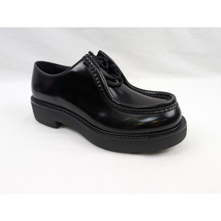 Prada o1rshd1 Q:2 / Calzature Uomo Shoes in Nero Size US 8 / EU 41 - 1 Thumbnail