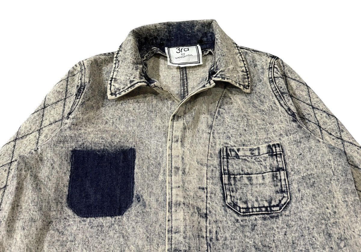Vanquish Vintage 3rd By Vanquish Denim Style Chore Jacket Size US S / EU 44-46 / 1 - 6 Thumbnail
