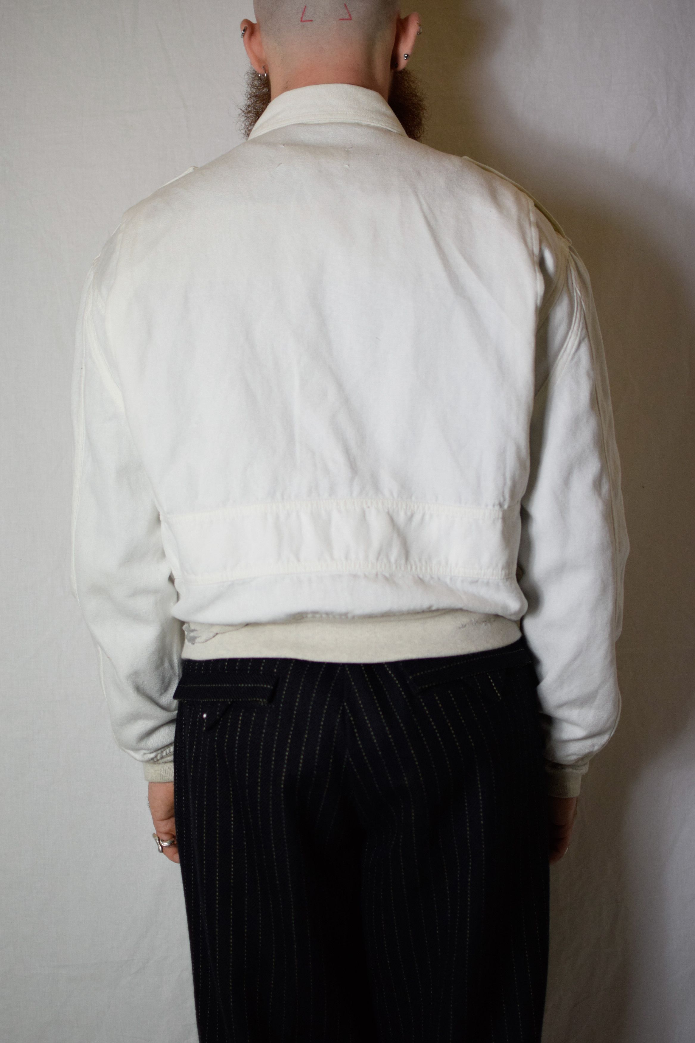 Maison Margiela Maison Margiela SS16 Distressed A-2 Bomber Jacket Size US L / EU 52-54 / 3 - 9 Thumbnail
