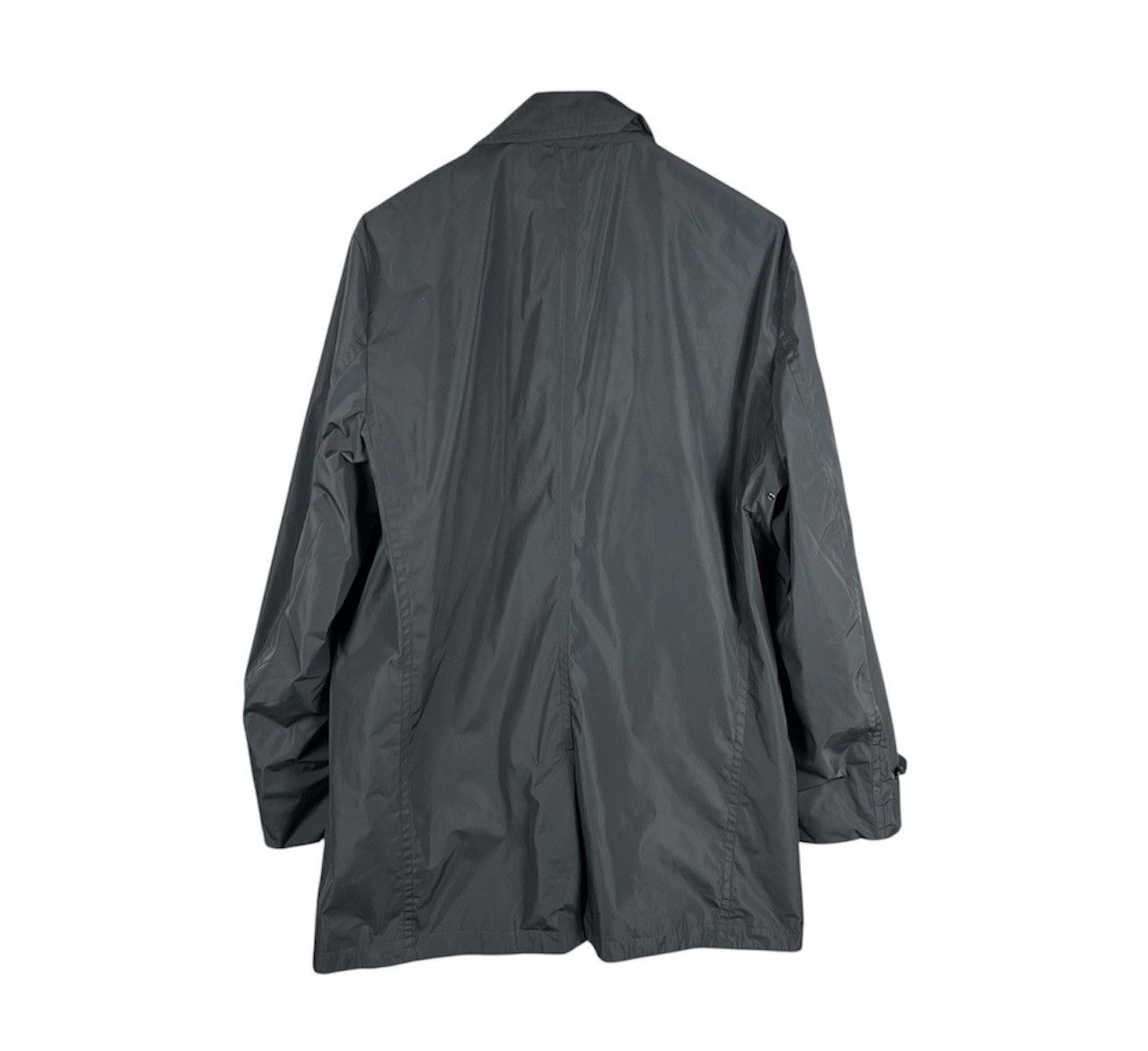Allegri Allegri nylon long raincoat parka asymmetrical jacket Size US L / EU 52-54 / 3 - 2 Thumbnail